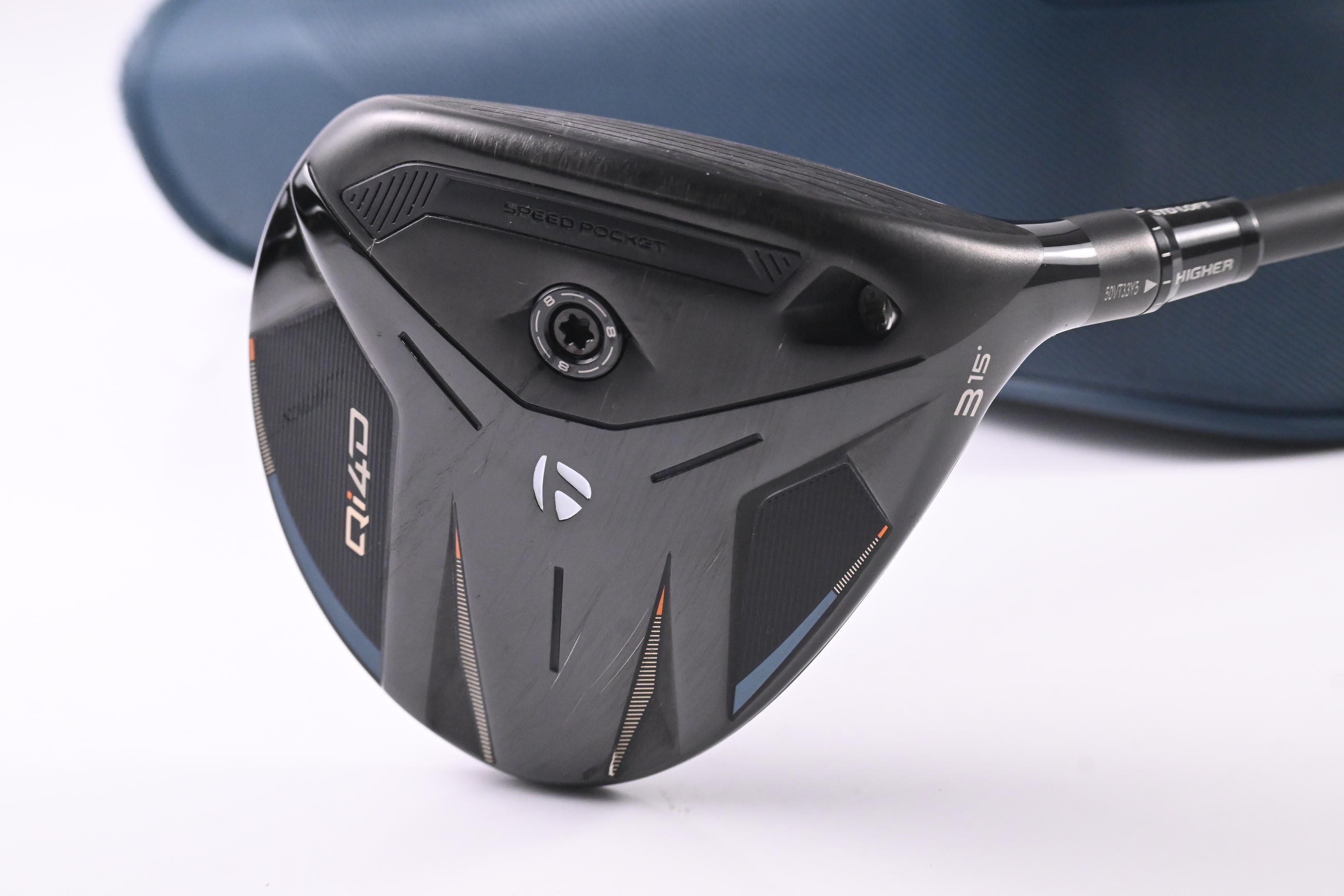 Taylormade Qi4D #3 Wood / 15 Degree / Regular Flex REAX 55 Shaft