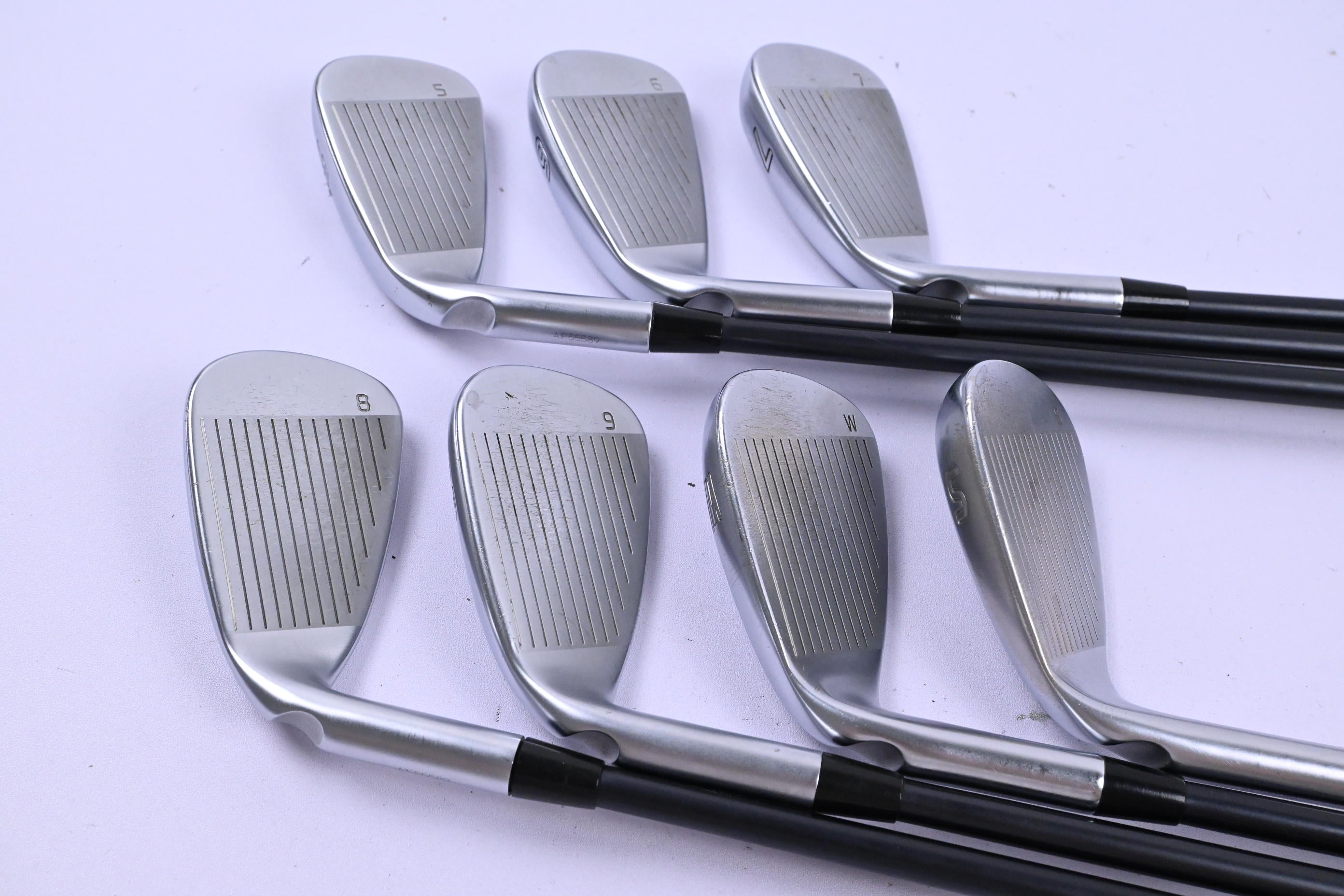 Ping G410 Irons / 5-PW+SW / Black Dot / Senior Flex Ping Alta CB Red Shafts
