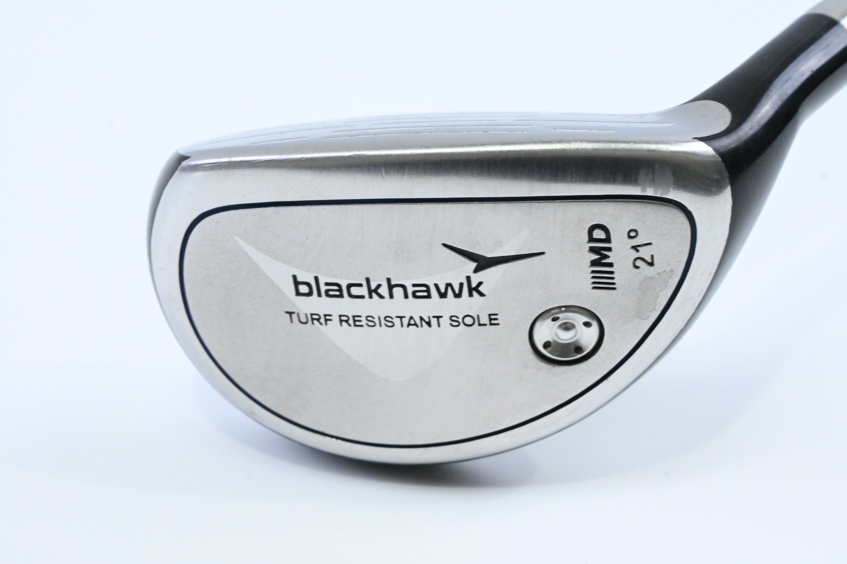 MD Golf Blackhawk #4 Hybrid / 21 Degree / Regular Flex Blackhawk Apollo Shaft