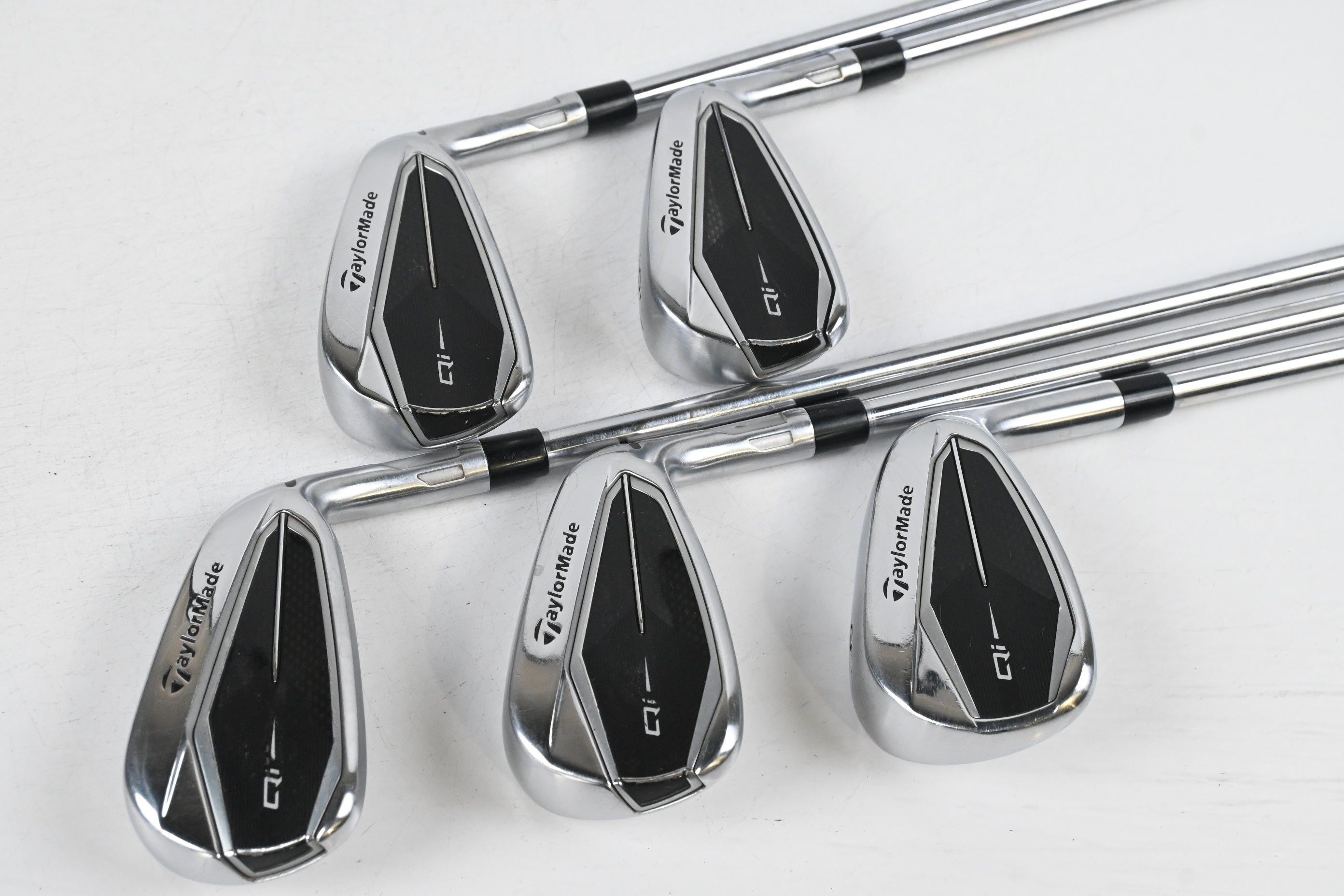 Taylormade Qi Irons / 5-PW / Stiff Flex KBS MAX MT 85 Shafts