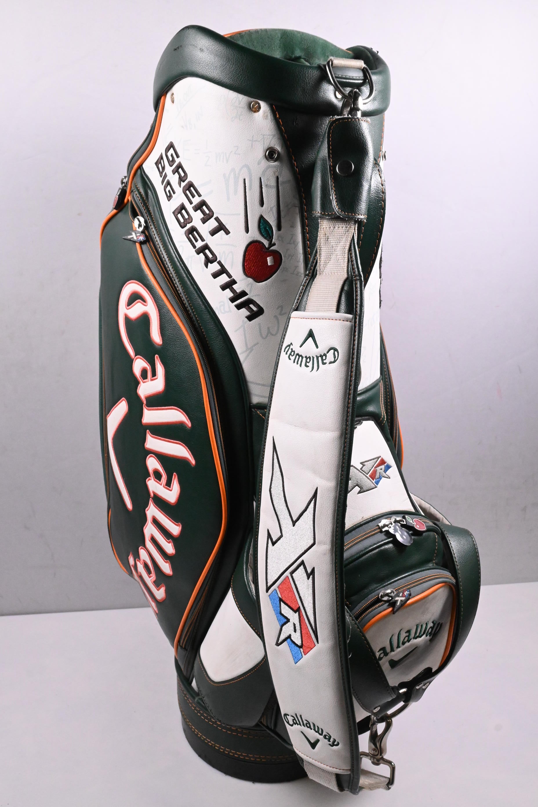 Callaway Great Big Bertha Tour Bag / 6-Way Divider / Green, White