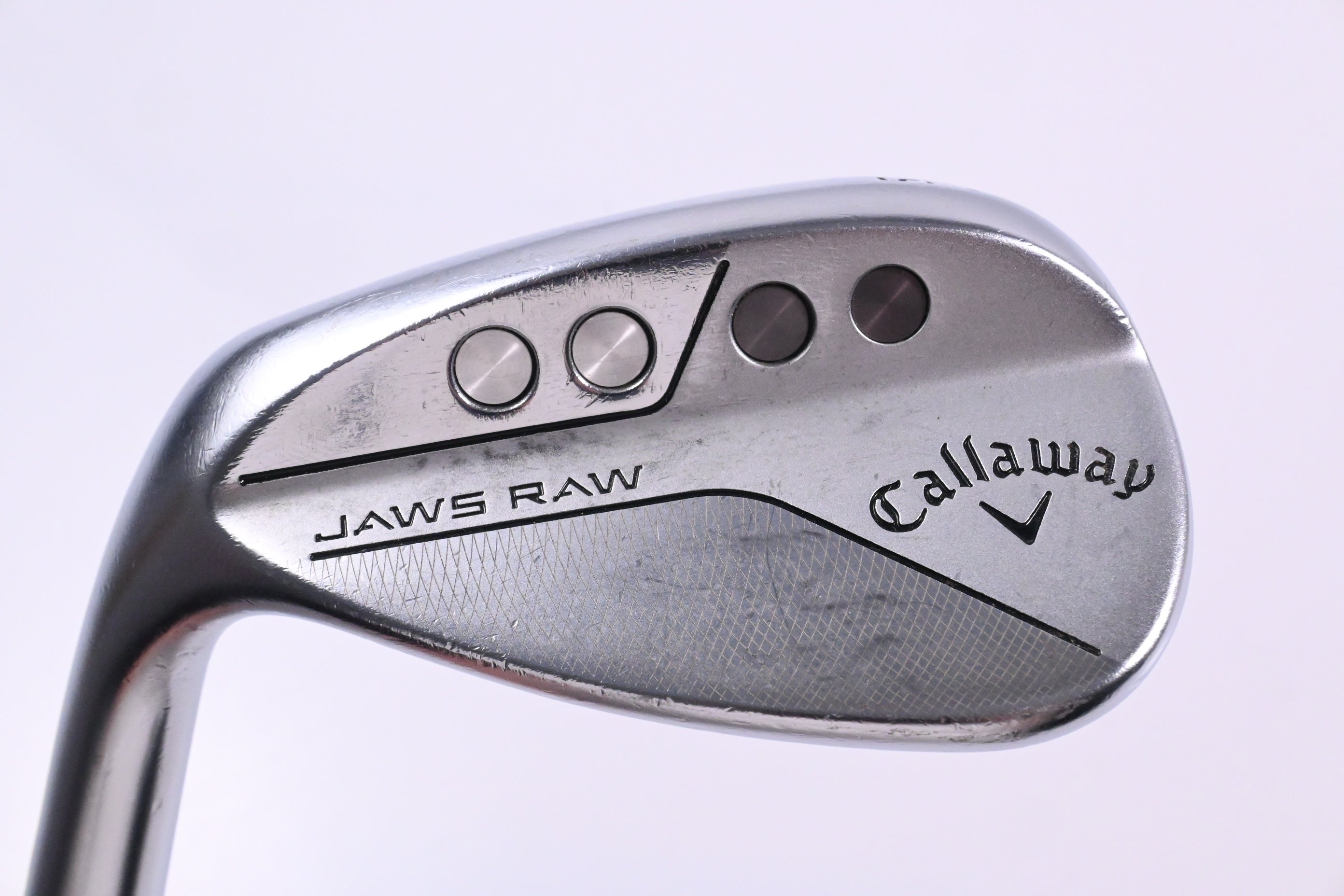 Left Hand Callaway Jaws Raw Sand Wedge / 54 Degree / Stiff Flex Project X Steel
