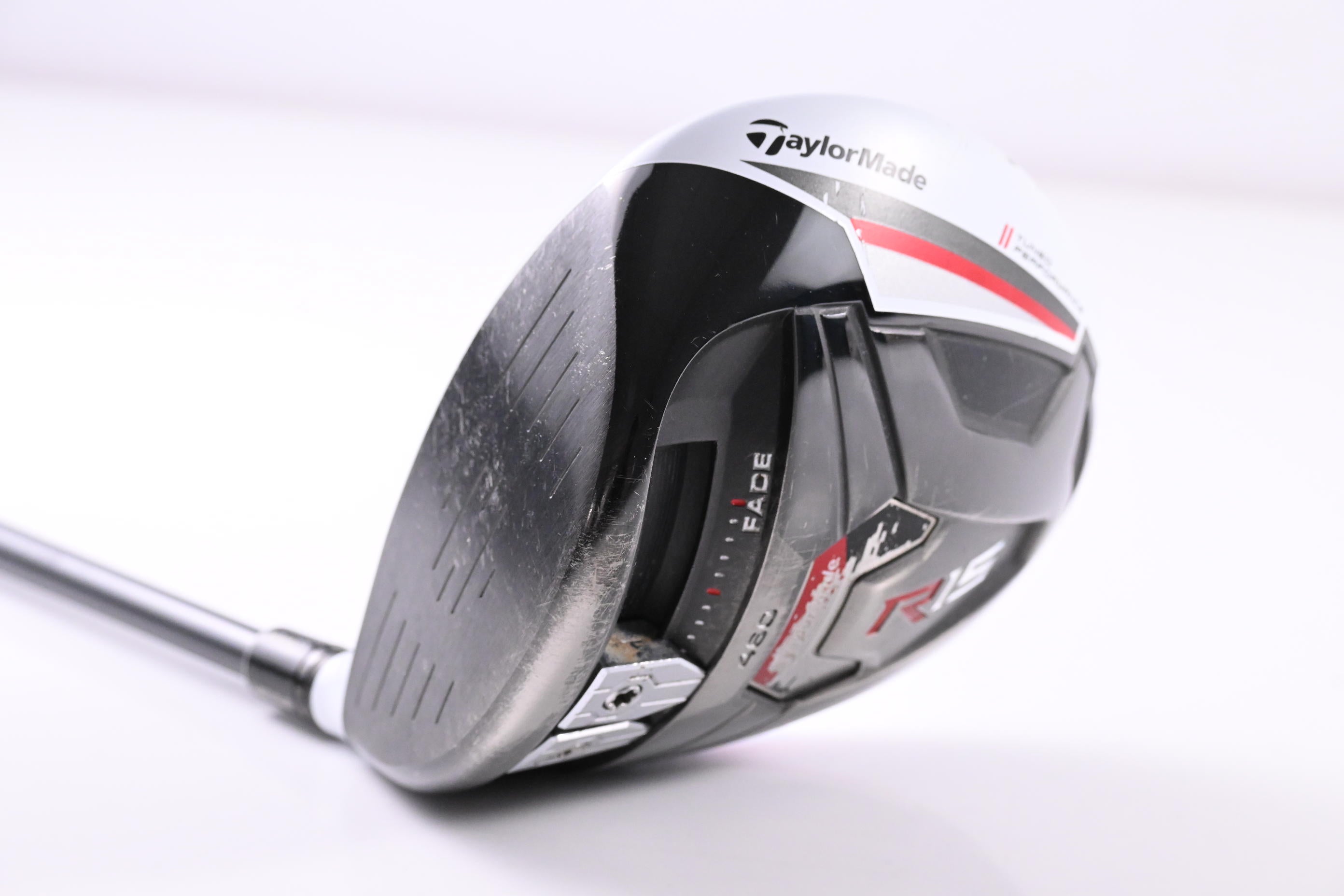 Left Hand Taylormade R15 Driver / 10.5 Degree / Regular Flex Fujikura Speeder 57
