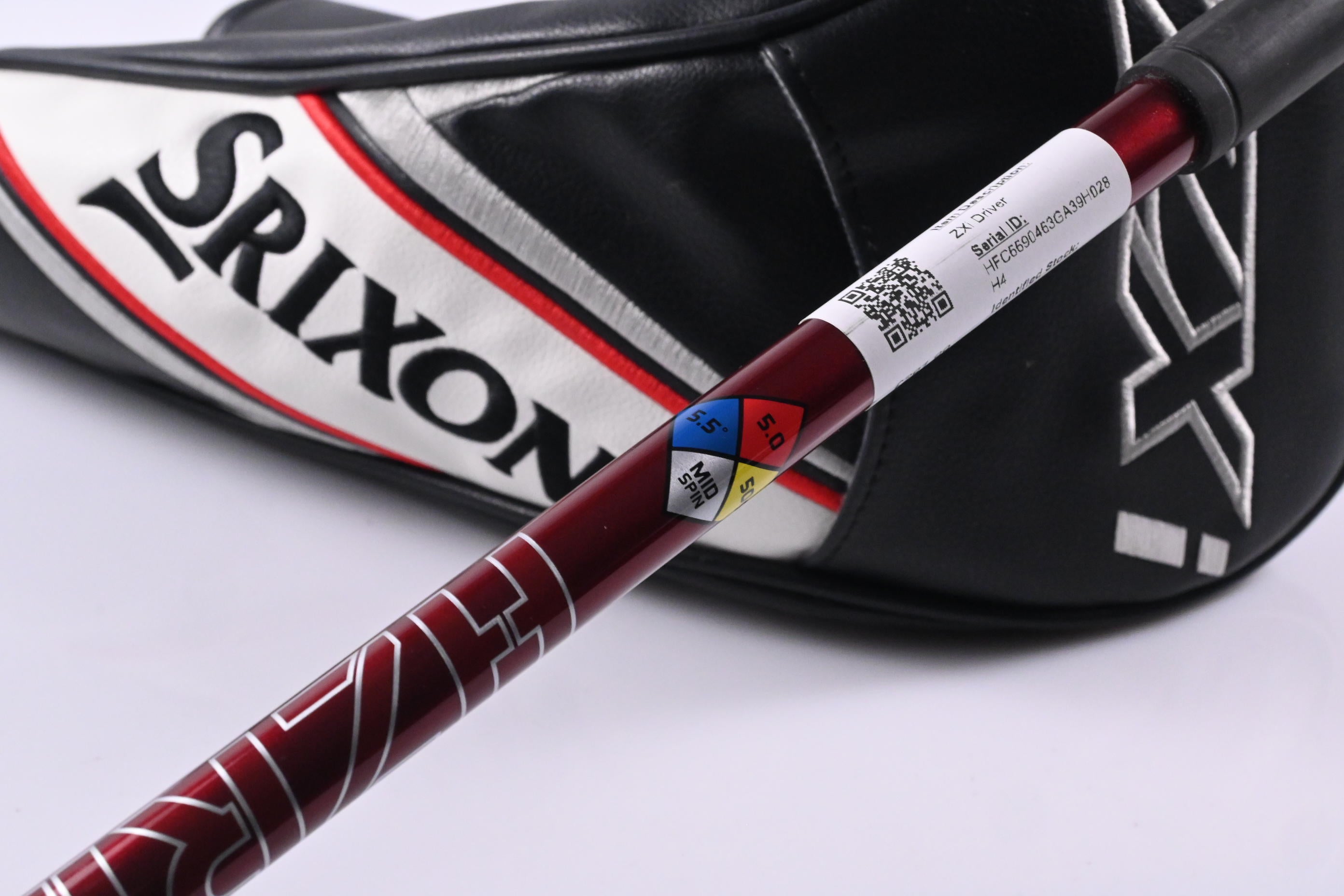 Srixon ZXi Driver / 10.5 Degree / Senior Flex HZRDUS Smoke RDX Red 50 Shaft
