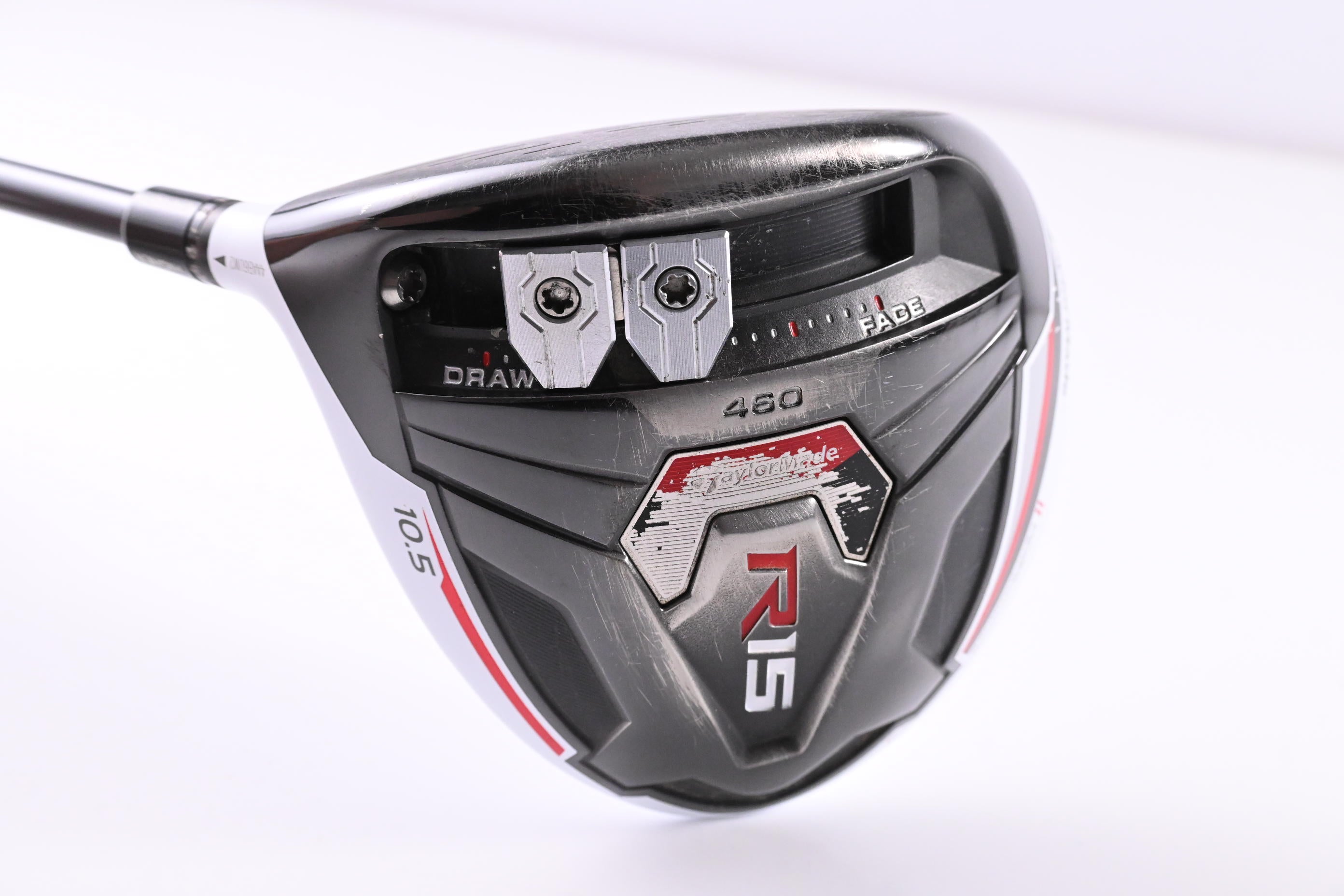 Left Hand Taylormade R15 Driver / 10.5 Degree / Regular Flex Fujikura Speeder 57