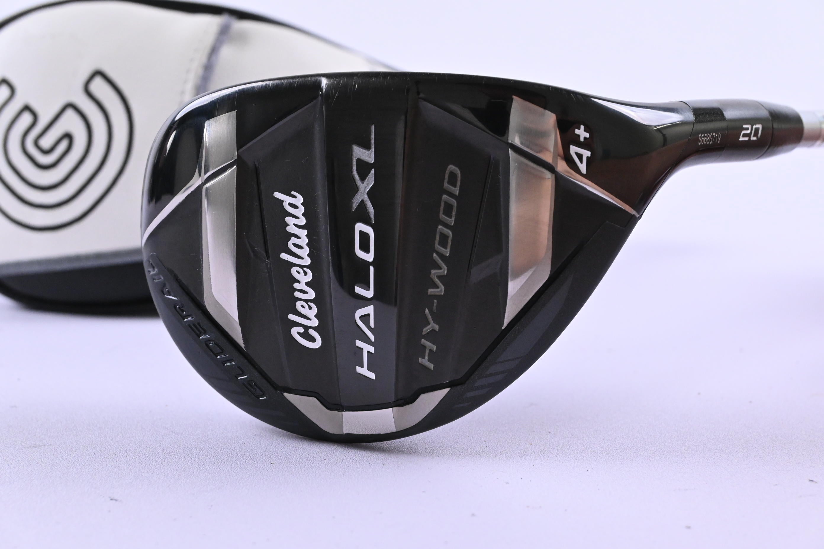 Cleveland Halo XL Hy-Wood #4 Hybrid / 20 Degree / Stiff Flex Aldila Ascent 40