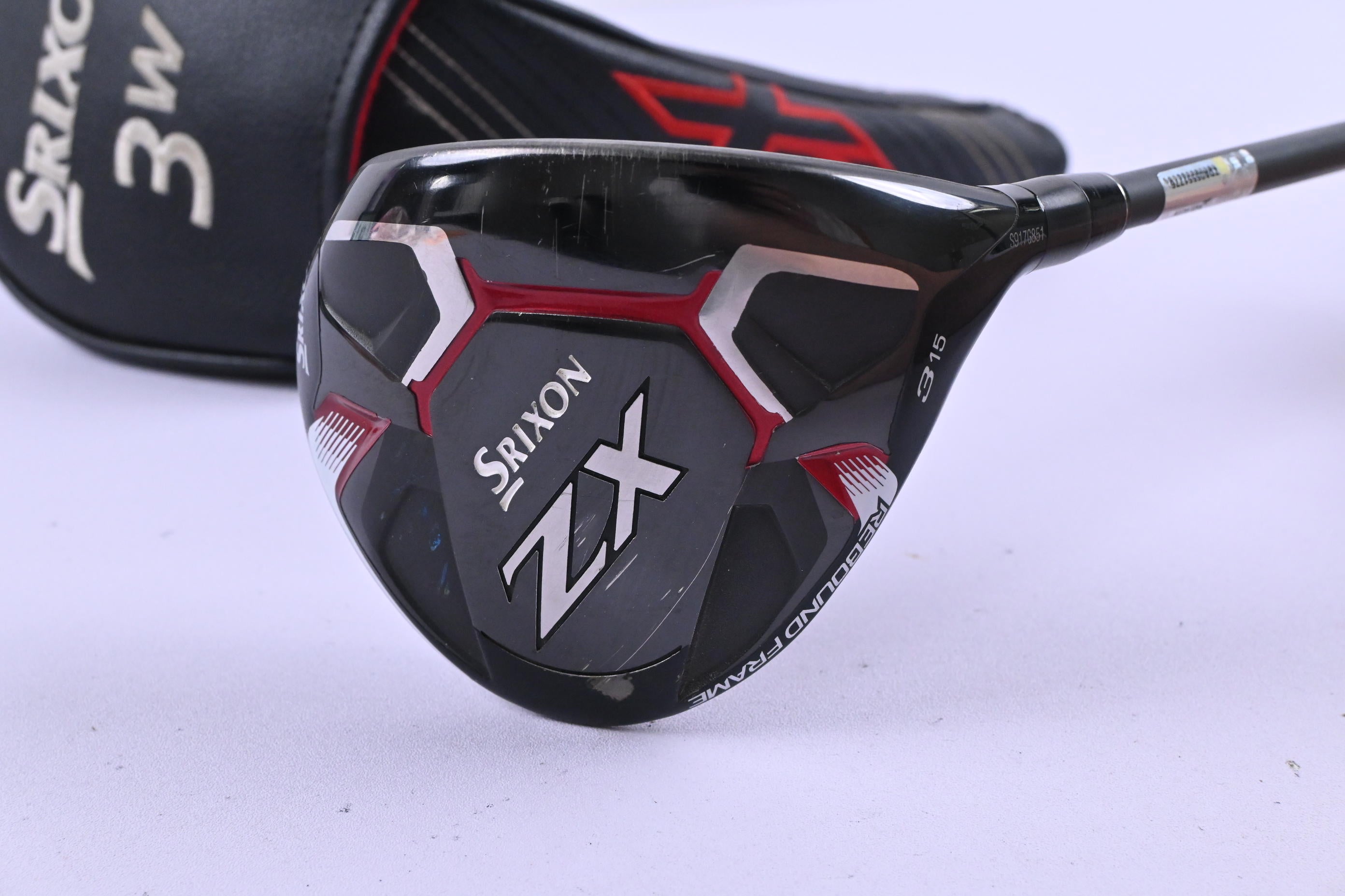 Srixon ZX #3 Wood / 15 Degree / Stiff Flex HZRDUS Smoke Black 60 Shaft