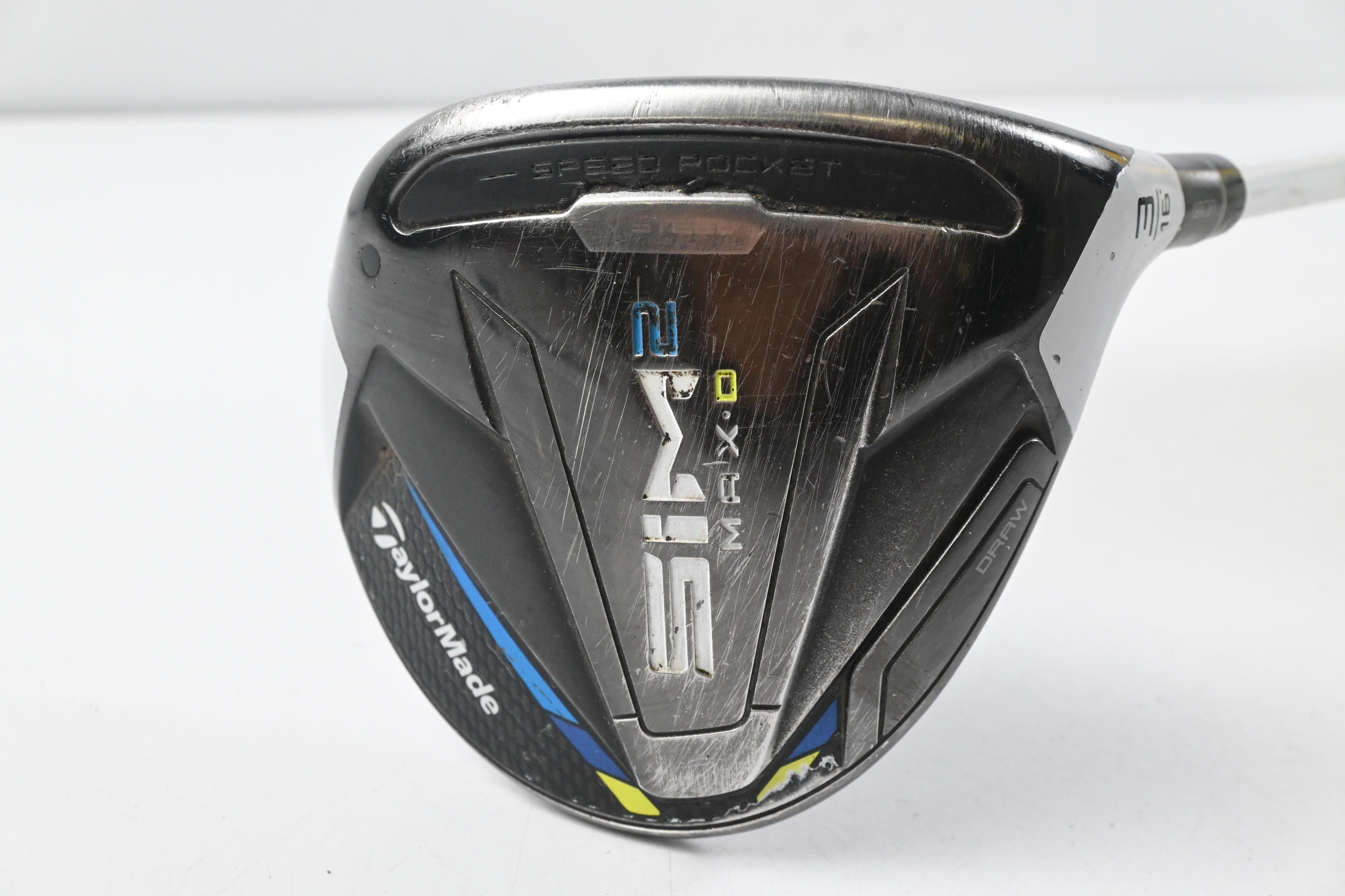 Taylormade SIM2 Max D #3 Wood / 16 Degree / Regular Flex Fujikura Air Speeder 45