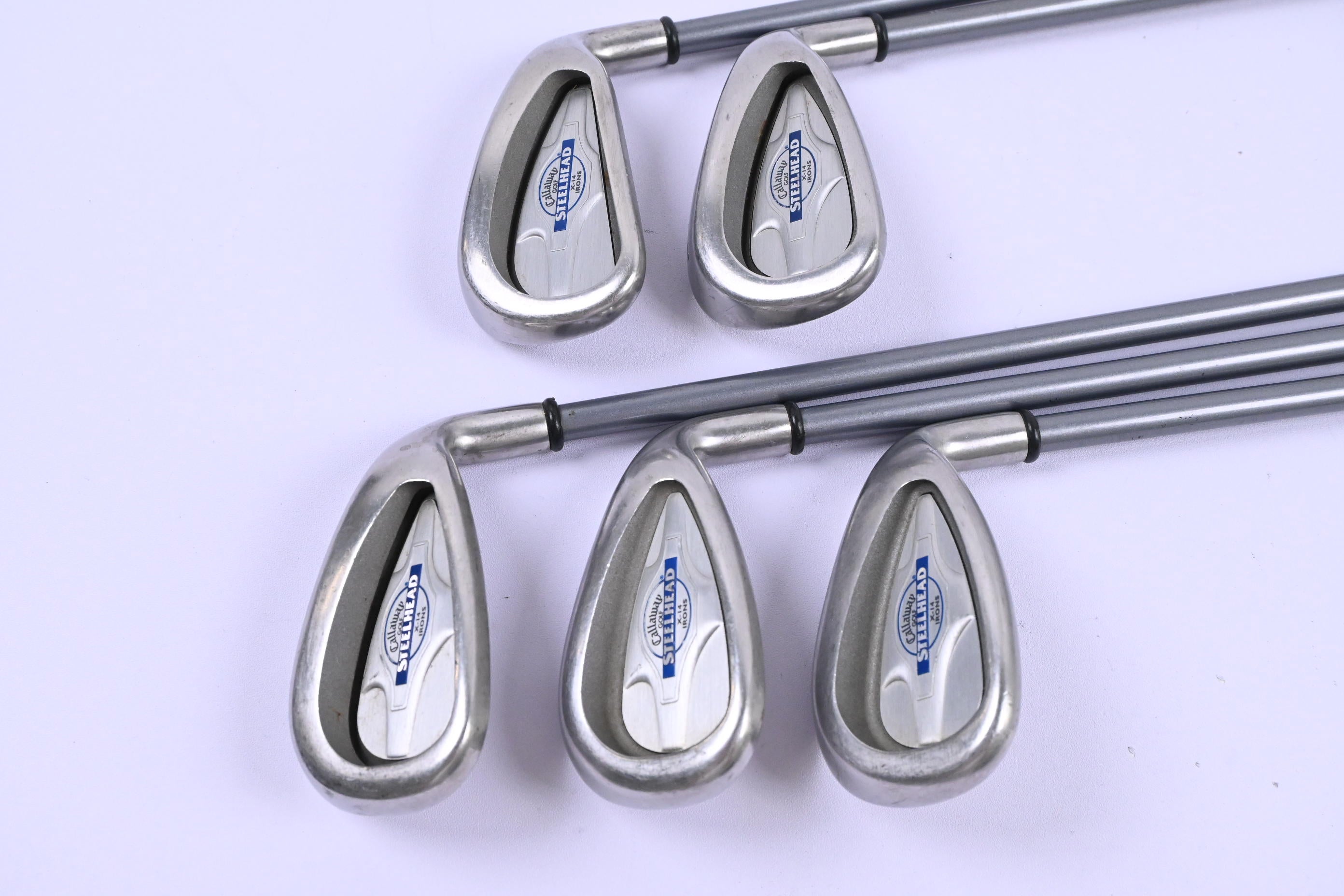 Callaway X-14 Irons / 7-PW+SW / Regular Flex Callaway Big Bertha Steelhead X-14