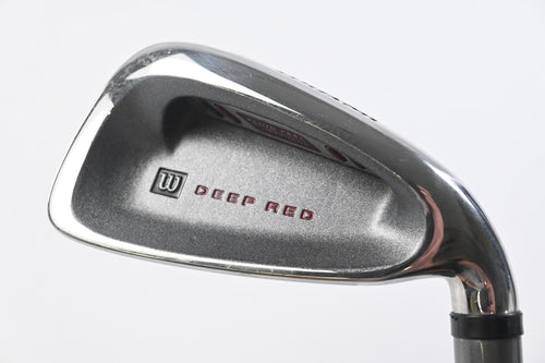 Ladies Wilson Deep Red #4 Iron / 24 Degree / Ladies Flex Wilson Tri-Ply Shaft