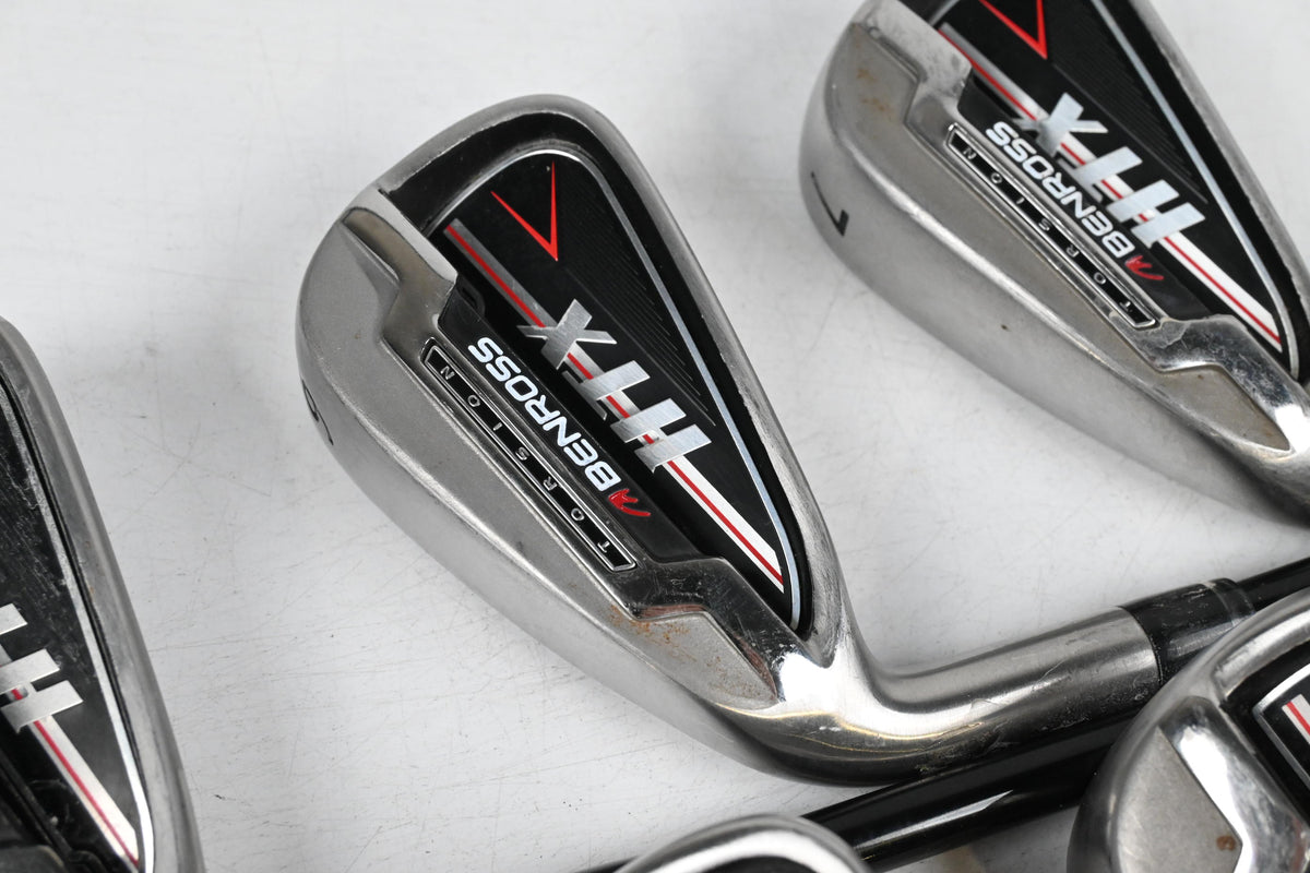 Left Hand Benross HTX Irons / 5-PW / Regular Flex Kuro Kage 70 Shafts