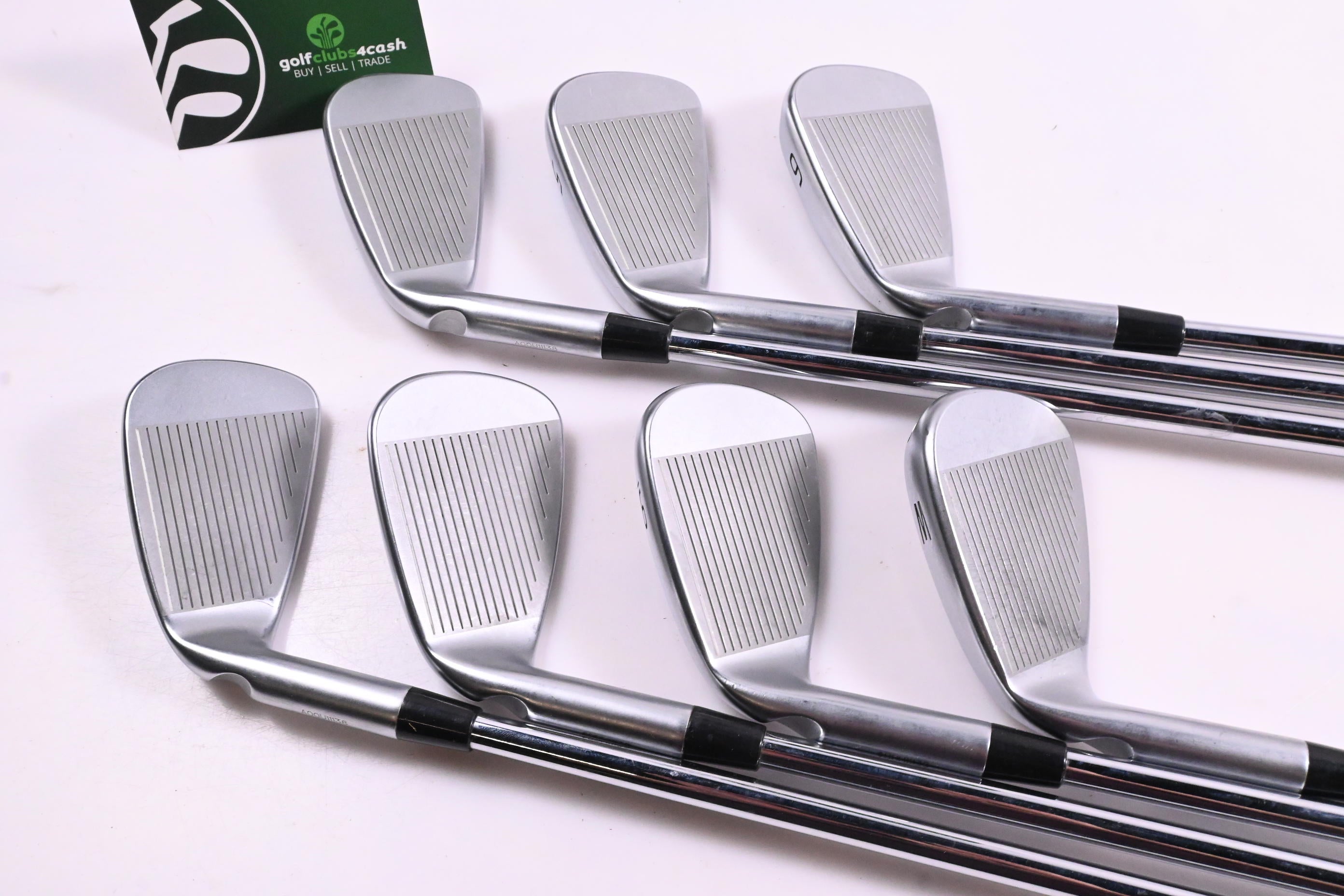 Ping i230 Irons / 4-PW / Orange Dot / Stiff Flex Ping AWT 2.0 Shafts