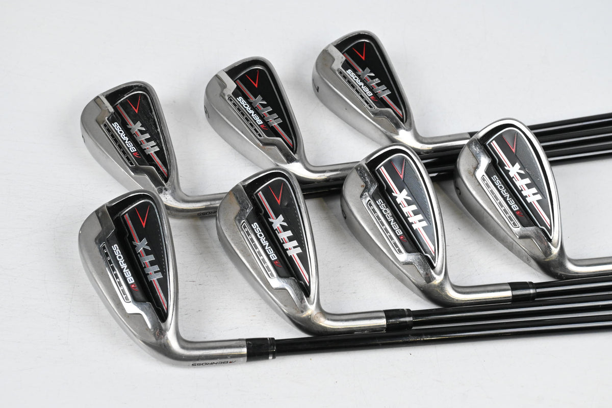 Left Hand Benross HTX Irons / 5-PW / Regular Flex Kuro Kage 70 Shafts