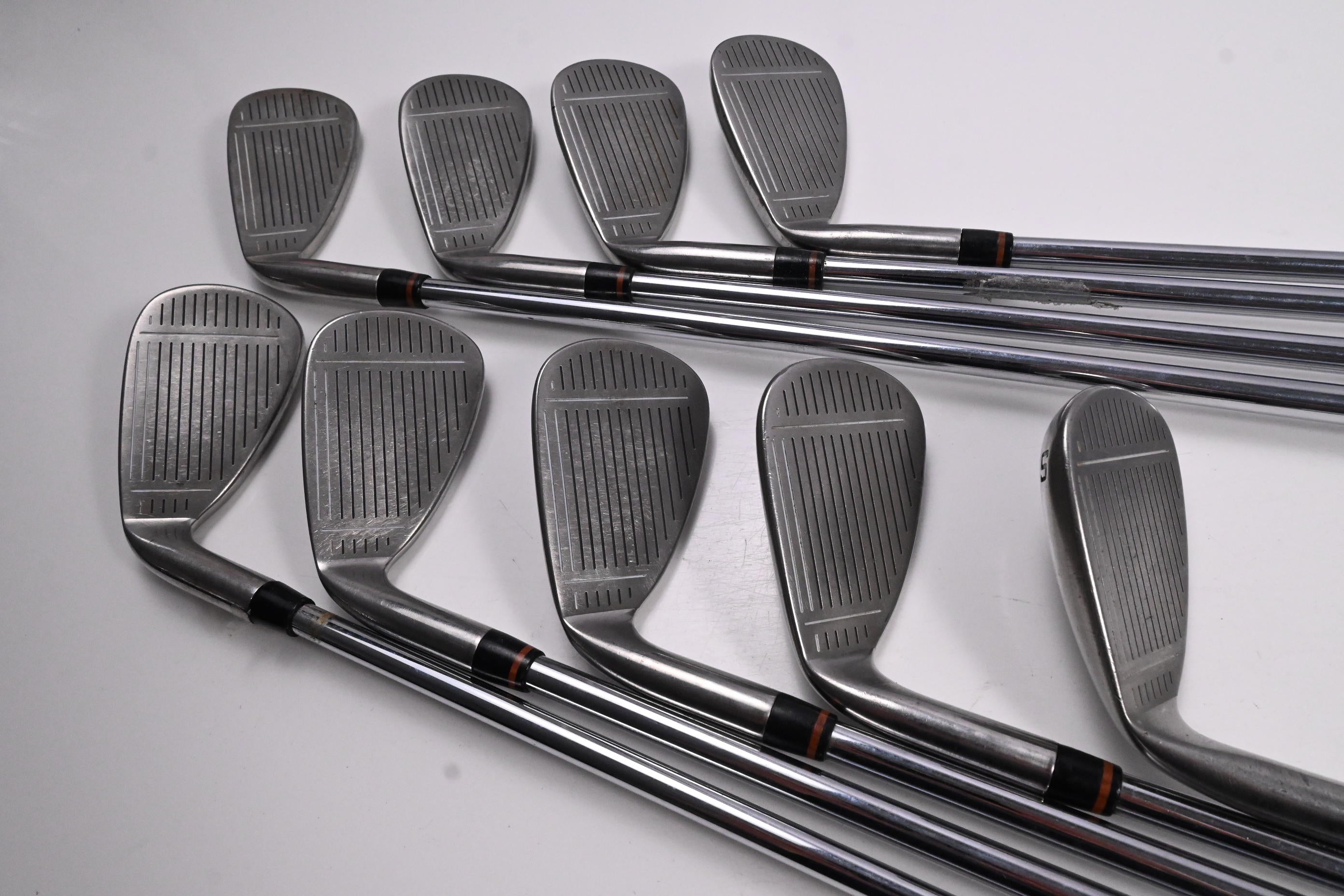 Taylormade Supersteel Irons / 3-PW+SW / Regular Flex Taylormade Rifle 80 Shaft