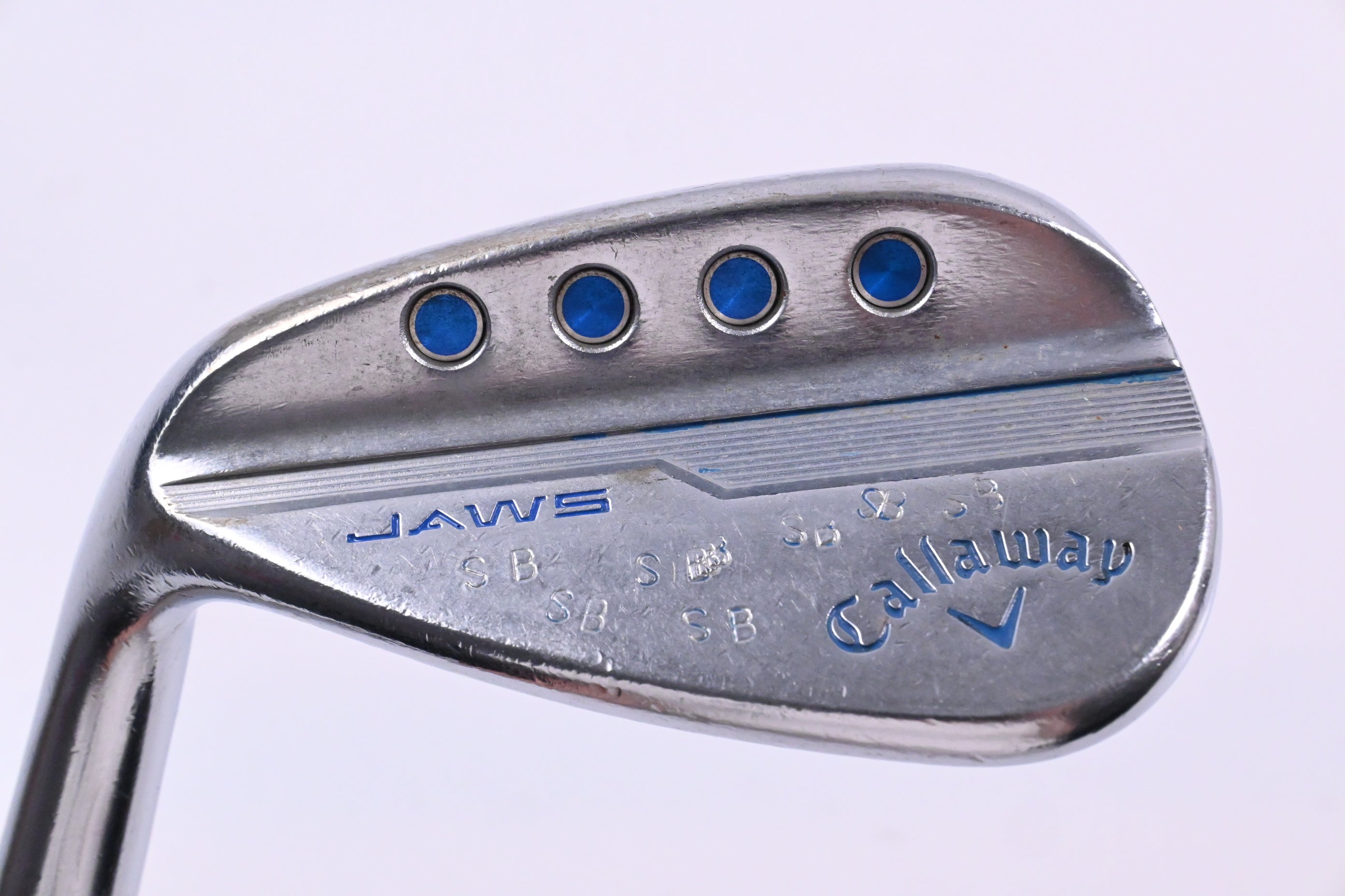 Left Hand Callaway Jaws MD5 Gap Wedge / 50 Degree / Stiff Flex Project X Steel