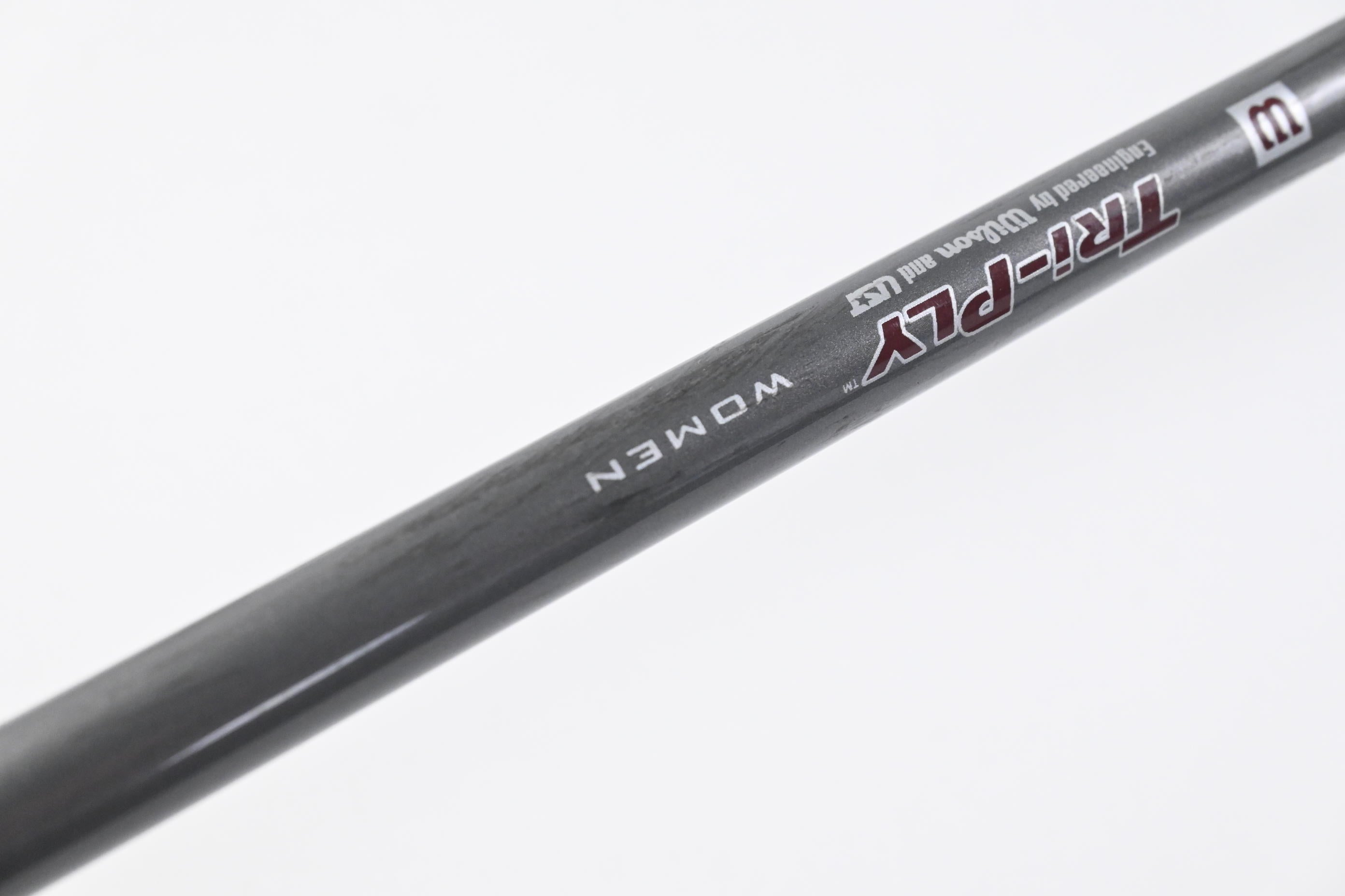 Ladies Wilson Deep Red #4 Iron / 24 Degree / Ladies Flex Wilson Tri-Ply Shaft