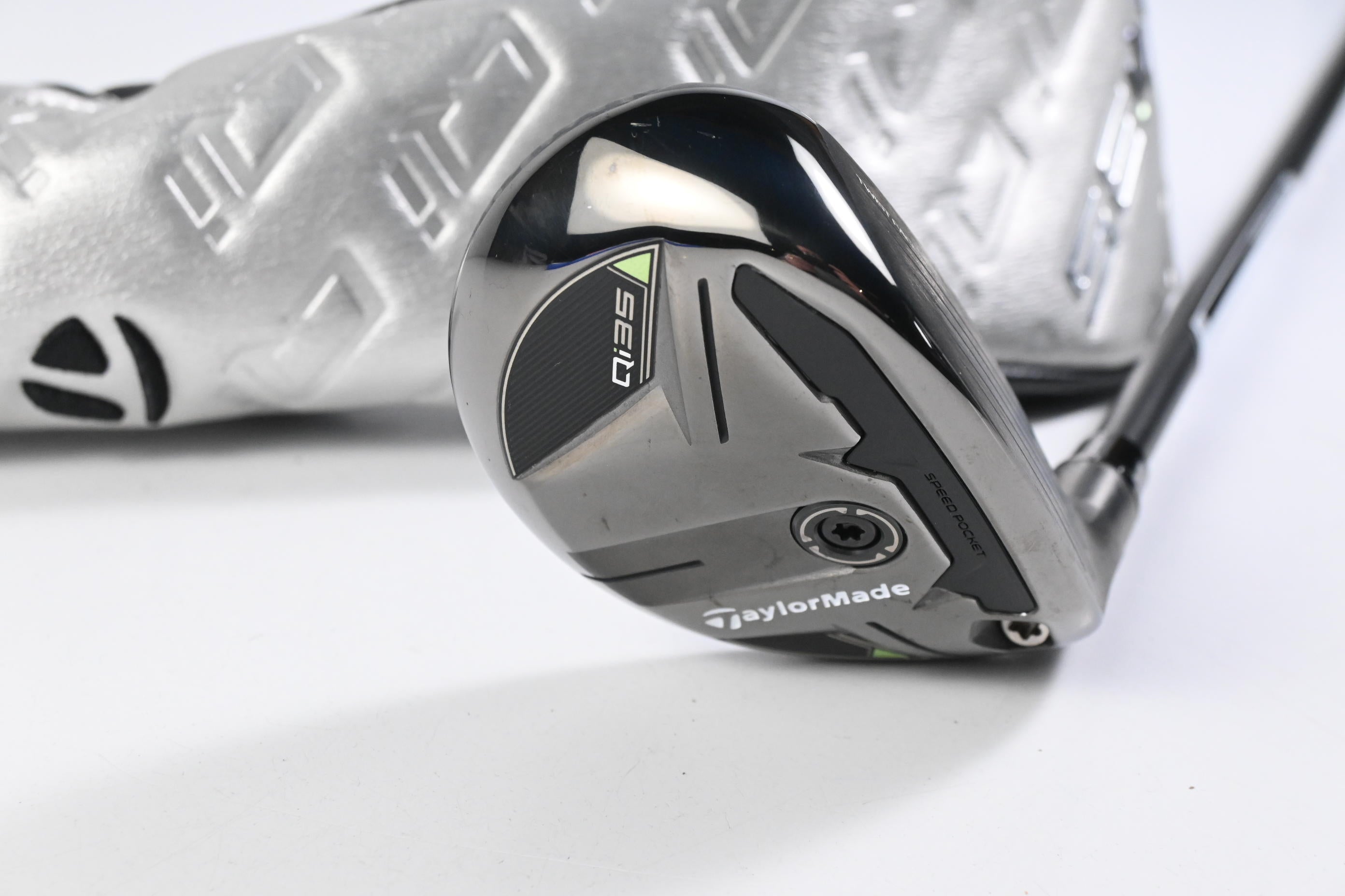 Taylormade Qi35 #3 Hybrid / 19 Degree / Stiff Flex Fujikura Ventus Blue 7 Shaft