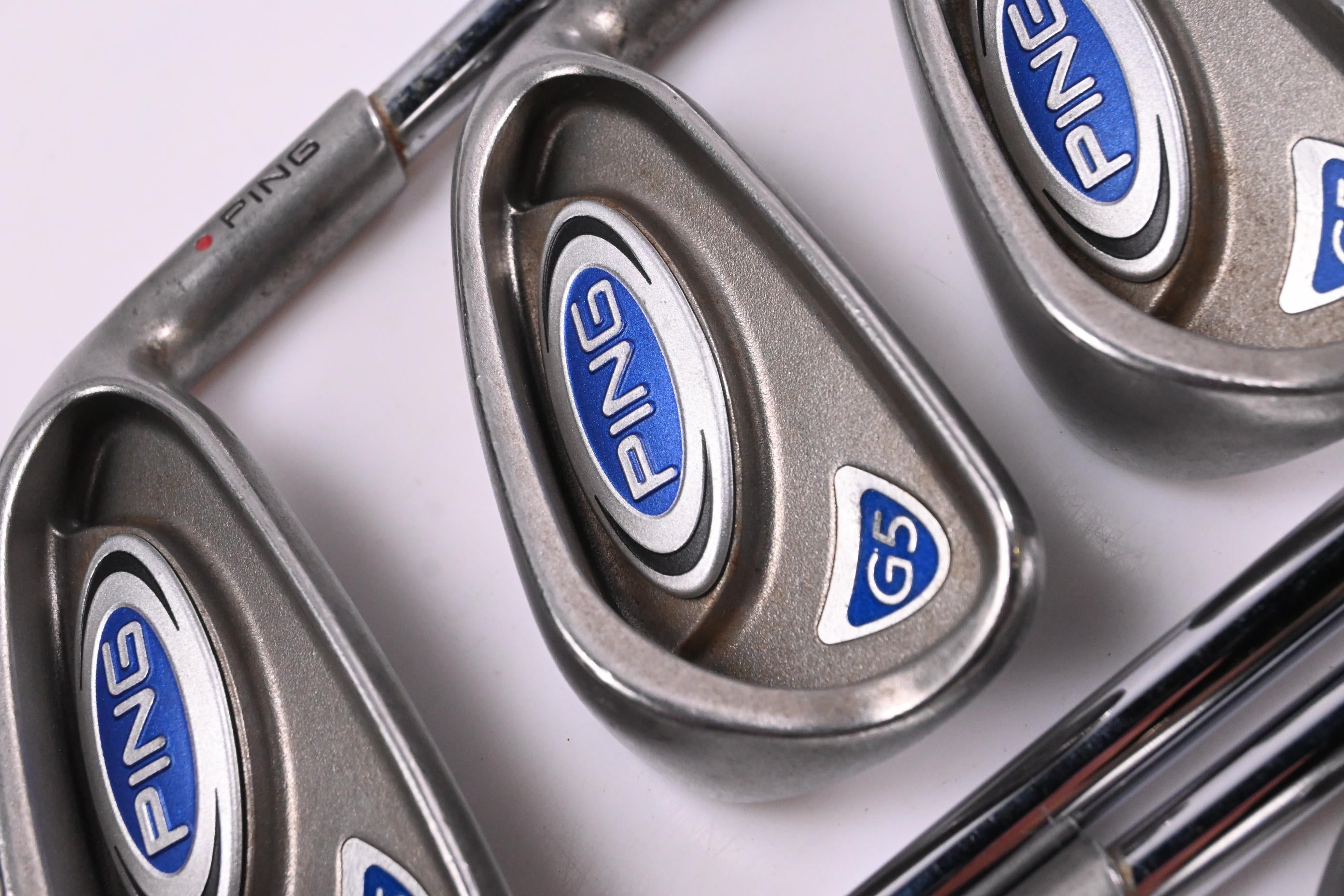 Ping G5 Irons / 5-PW+SW / Red Dot / Regular Flex Ping Shafts
