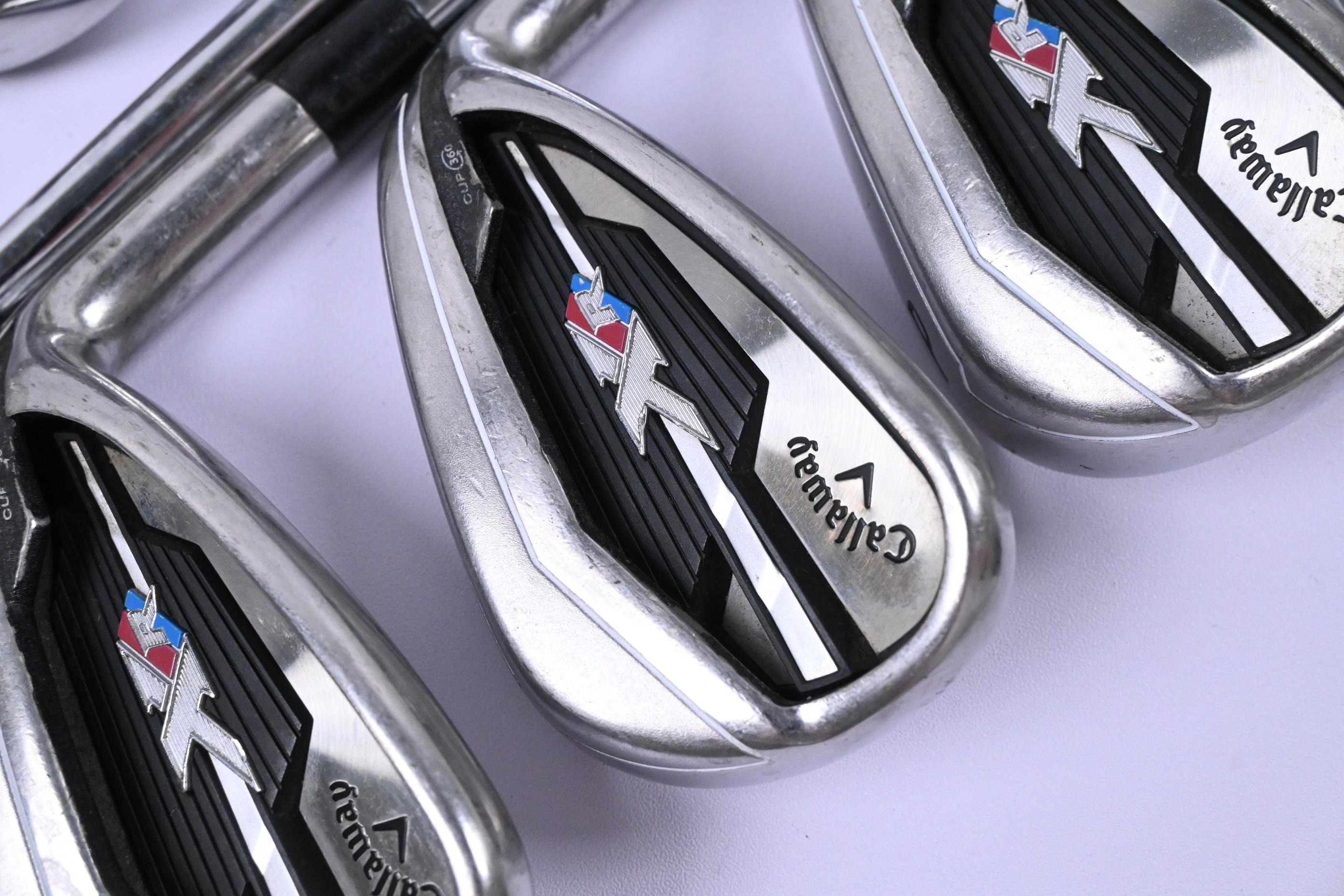 Callaway XR Irons / 3-PW+GW / Stiff Flex KBS Tour 120 Shaft