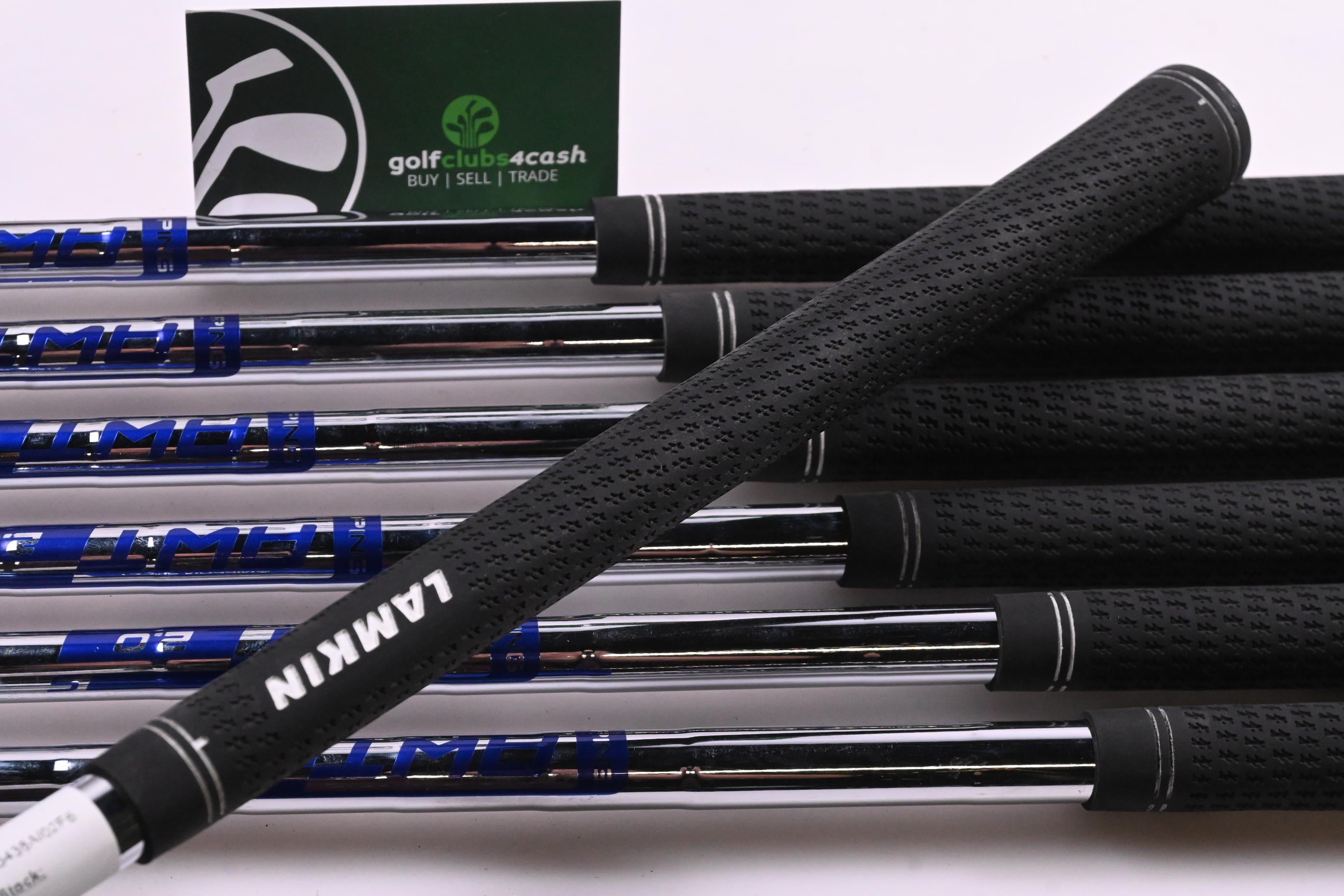 Ping i230 Irons / 4-PW / Orange Dot / Stiff Flex Ping AWT 2.0 Shafts