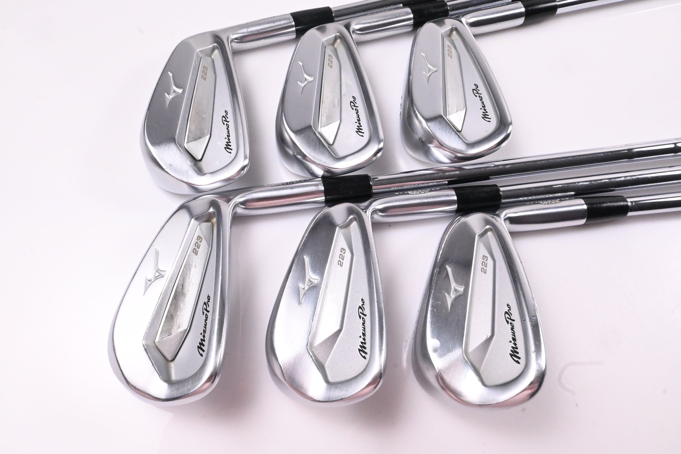 Mizuno Pro 223 Irons / 4-9i / Stiff Flex Steel Shafts