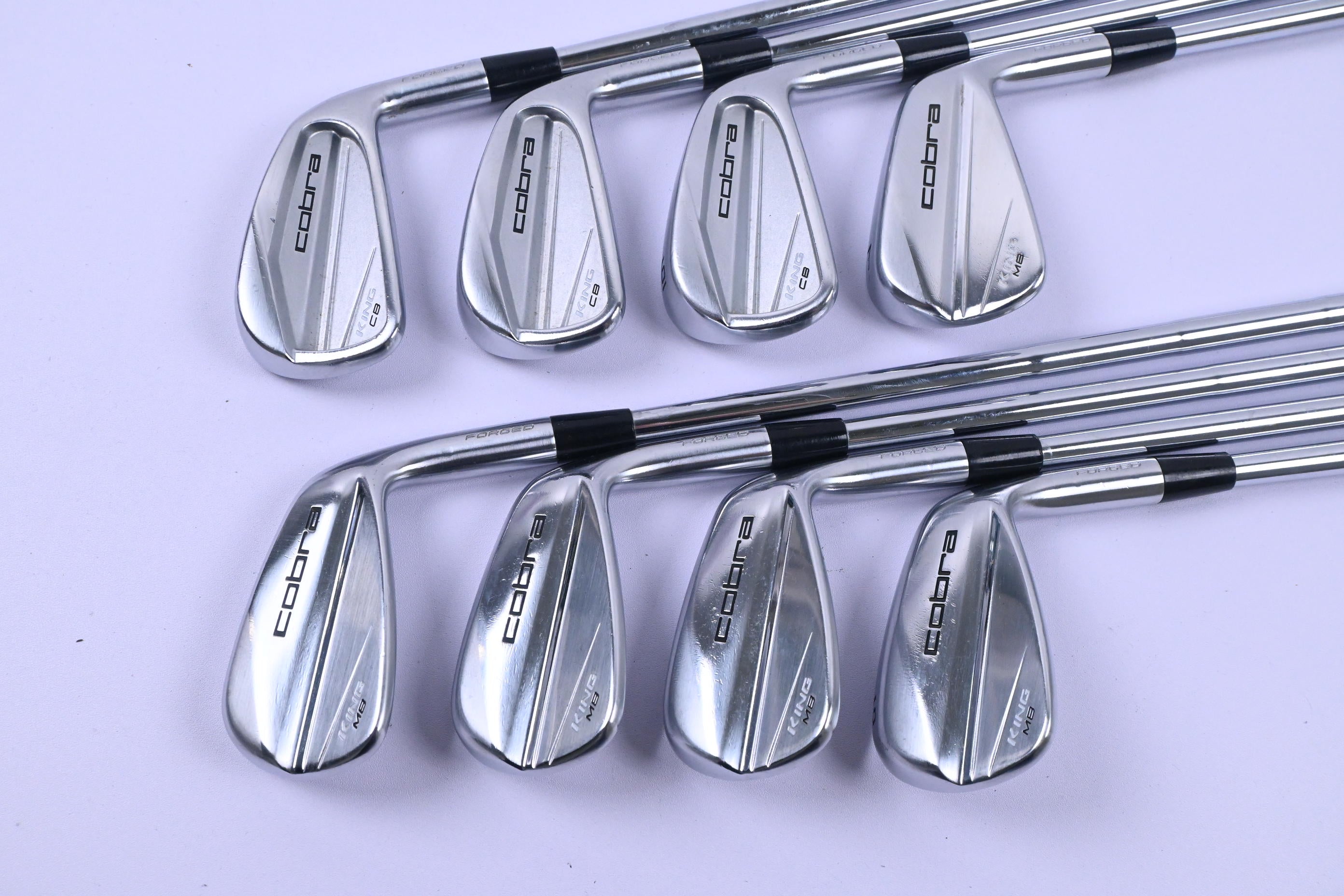 Cobra King CB/MB Combo Irons / 4-PW+GW / X-Flex Dynamic Gold X100 Shafts