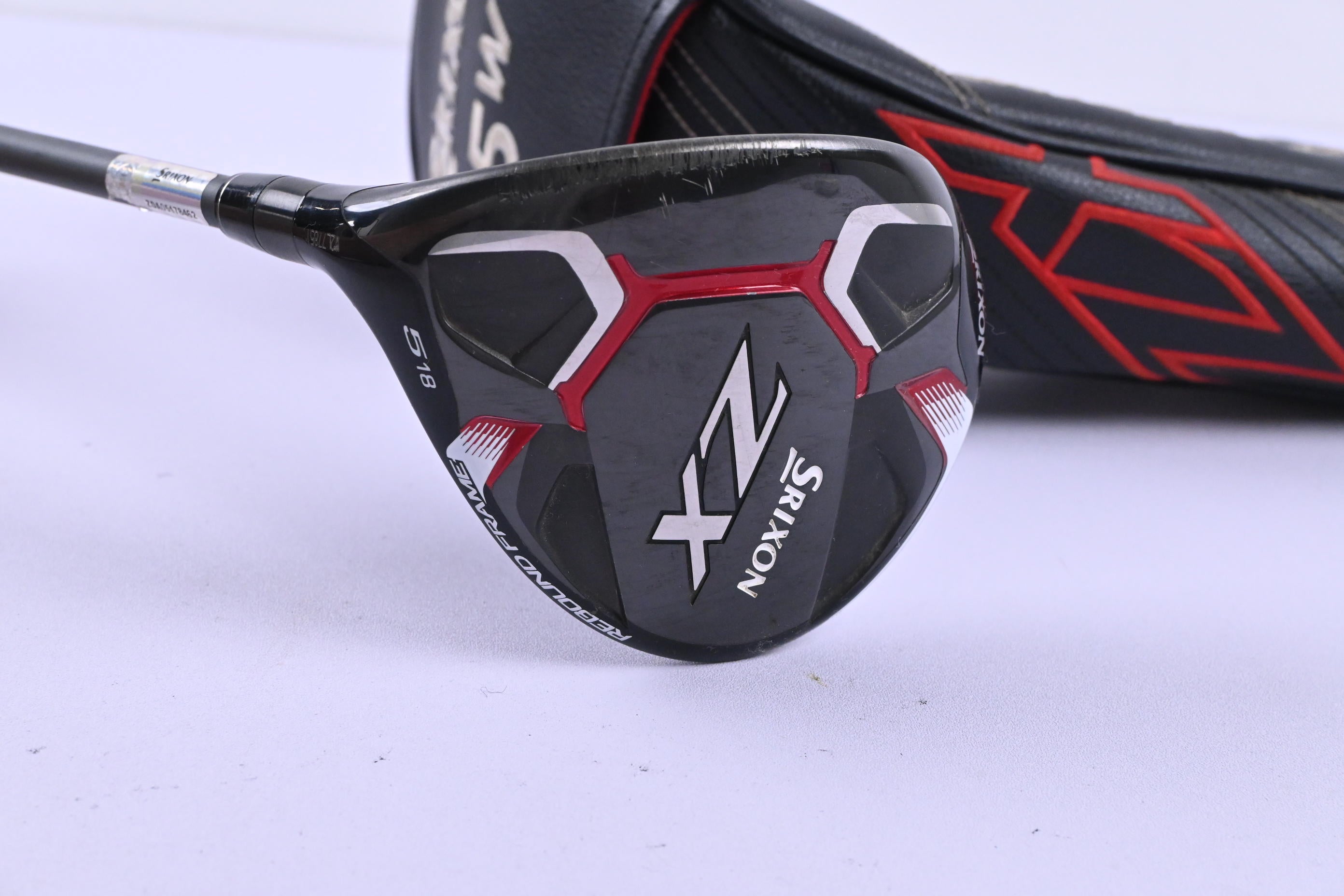 Left Hand Srixon ZX #5 Wood / 18 Degree / Regular Flex HZRDUS Smoke Black 60