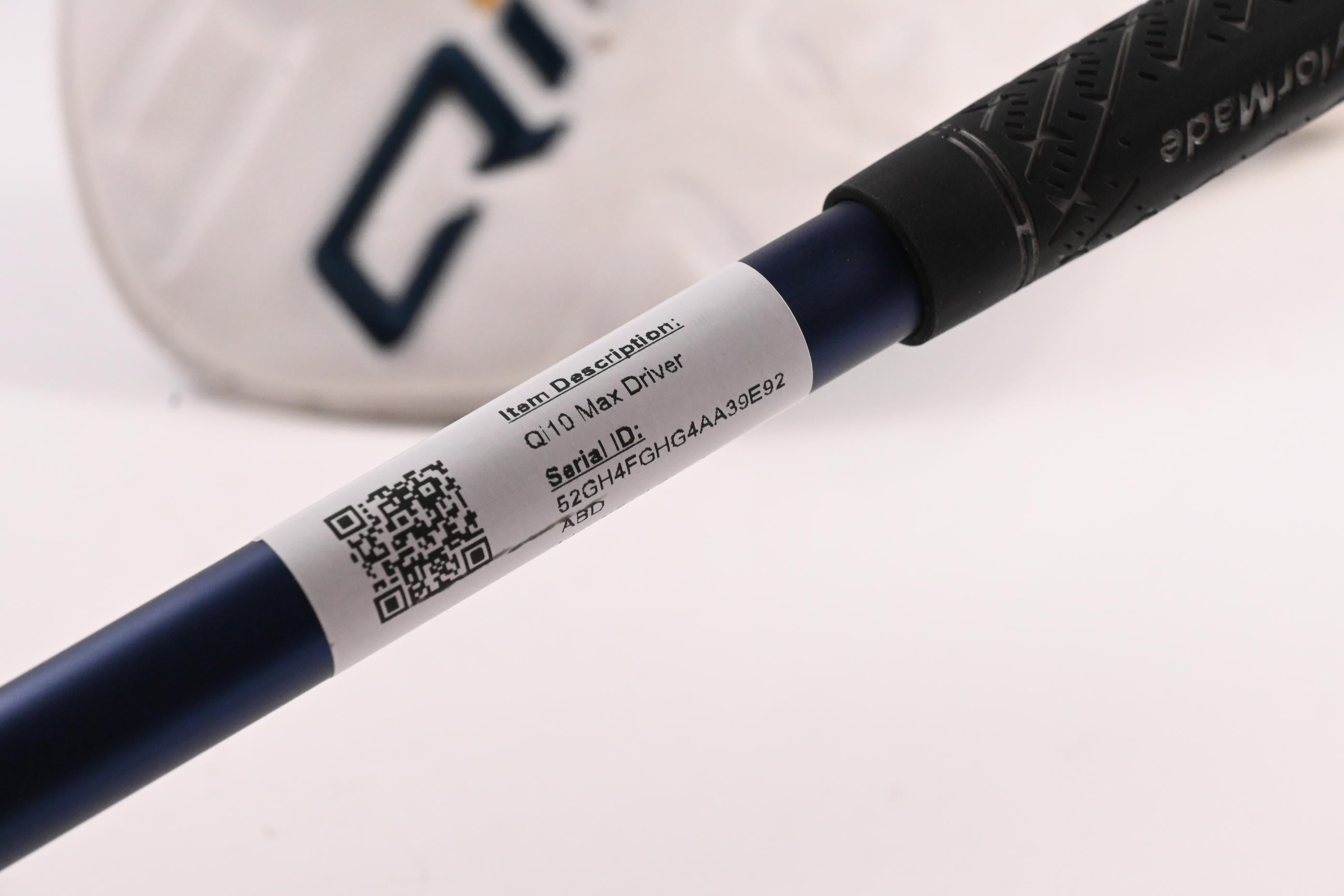 Taylormade Qi10 Max Driver / 10.5 Degree / Regular Flex Fujikura Ventus Blue 5