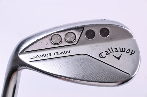 Left Hand Callaway Jaws Raw Lob Wedge / 58 Degree / Stiff Flex Project X Steel