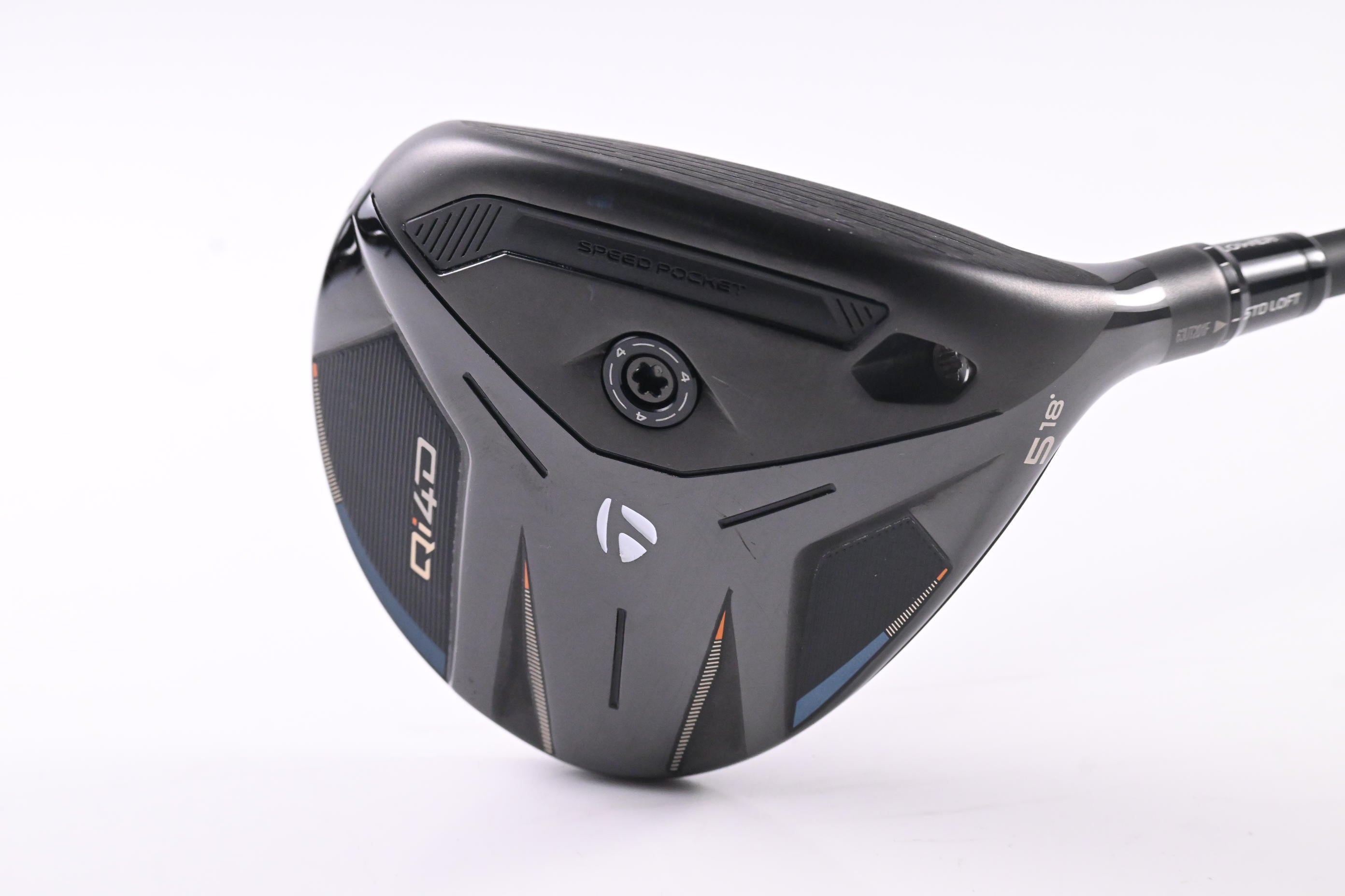 Taylormade Qi4D #5 Wood / 18 Degree / Regular Flex Reax 55 Shaft
