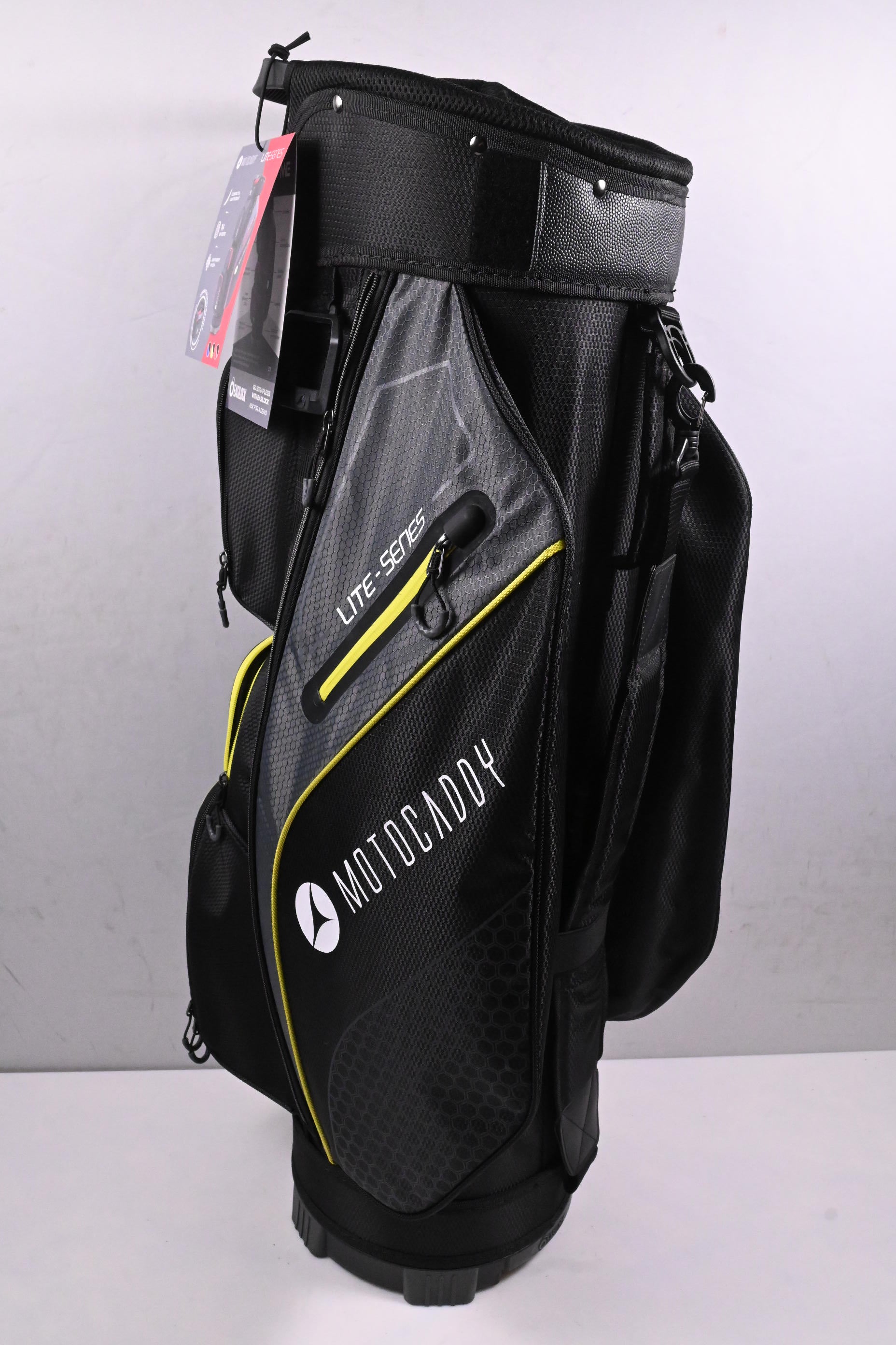 Motocaddy Lite Series Cart Bag / 14-Way Divider / Black
