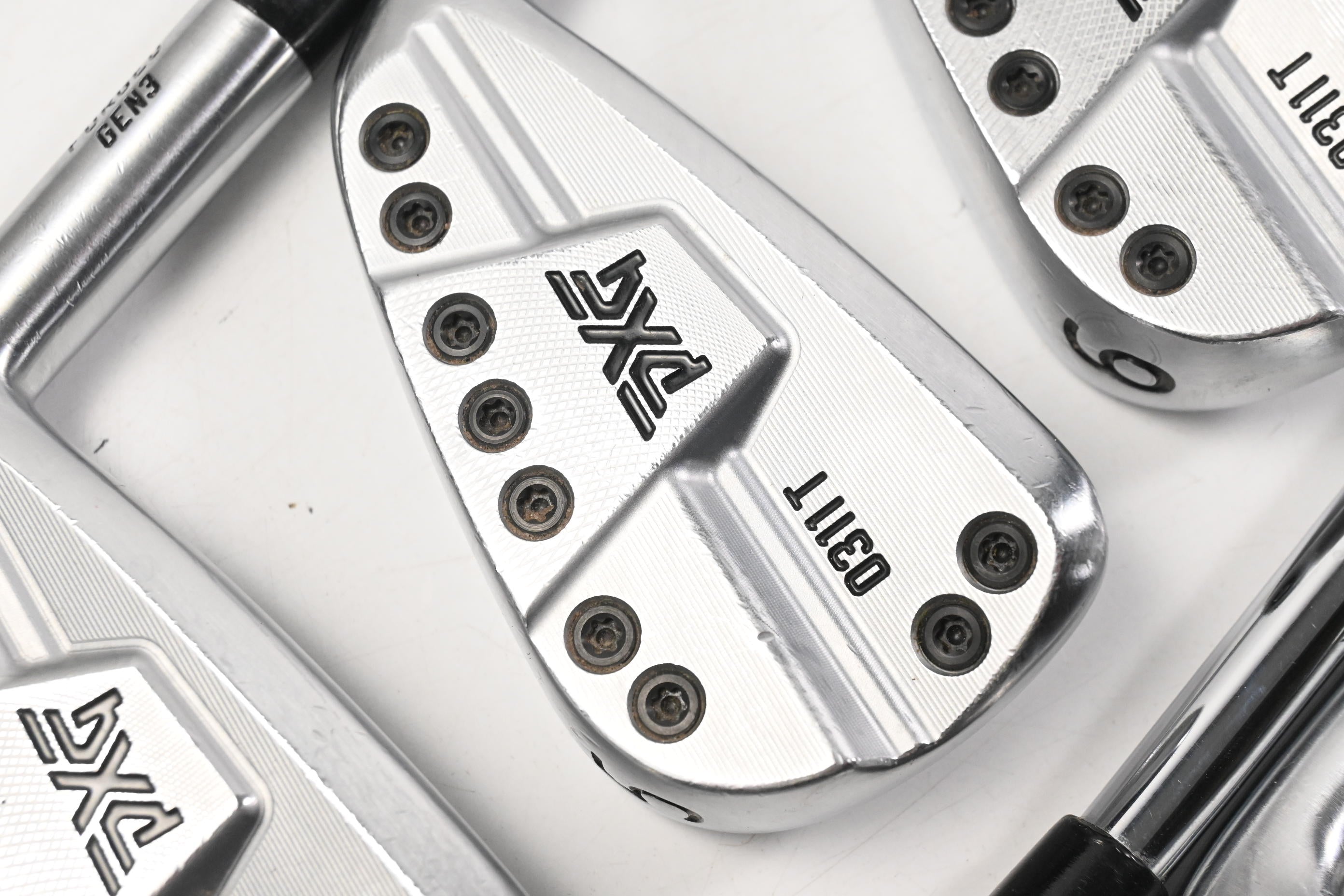 PXG 0311 T Gen3 Irons / 4-PW+GW / Stiff Flex Project X LZ 120 Shafts