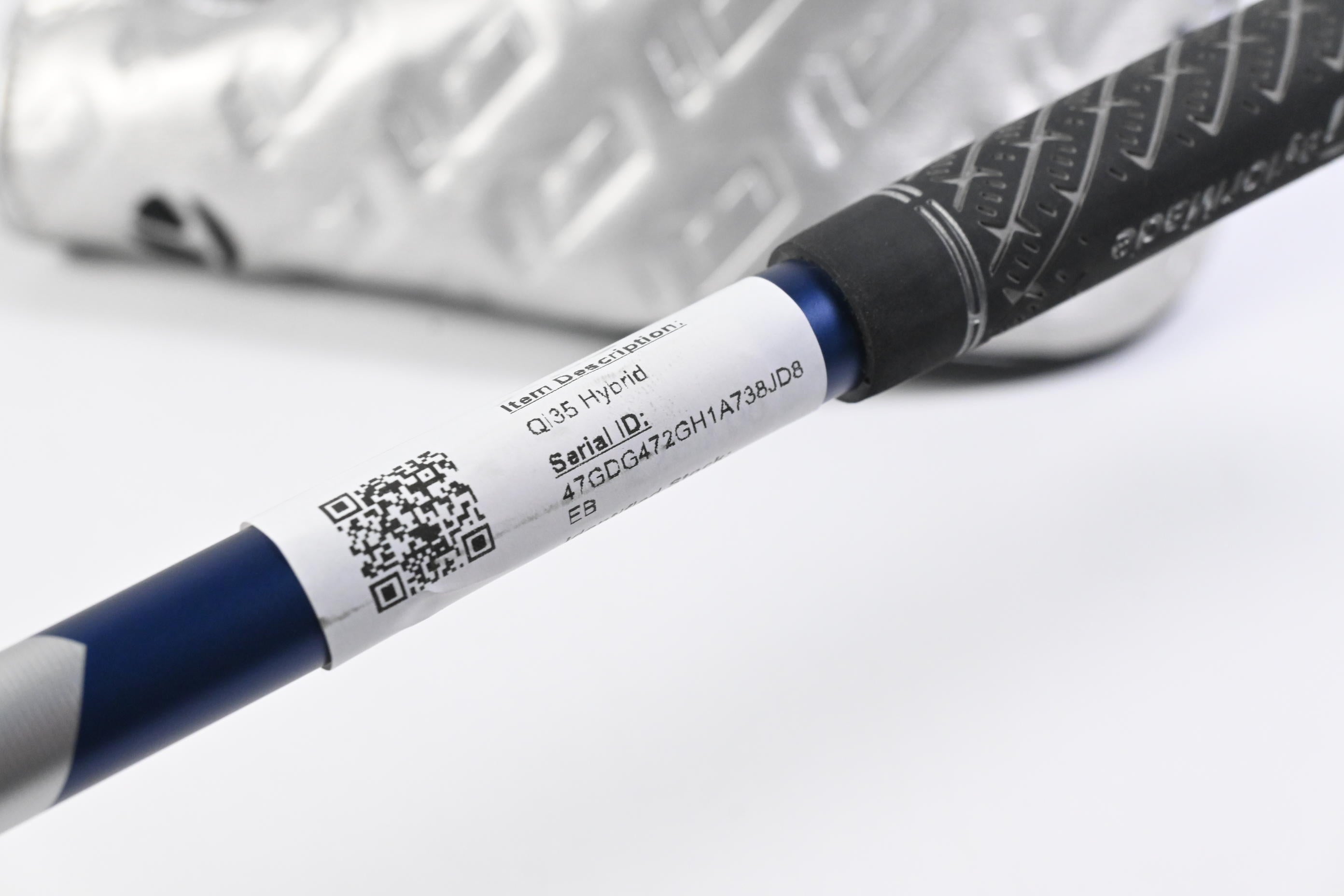 Taylormade Qi35 #3 Hybrid / 19 Degree / Stiff Flex Fujikura Ventus Blue 7 Shaft