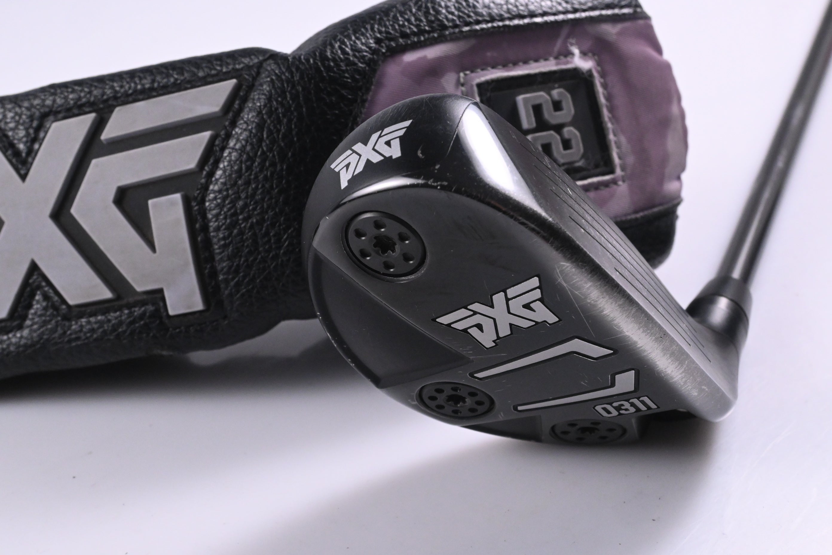 PXG 0311 Gen5 #4 Hybrid / 22 Degree / Stiff Flex Even Flow Riptide 80 Shaft