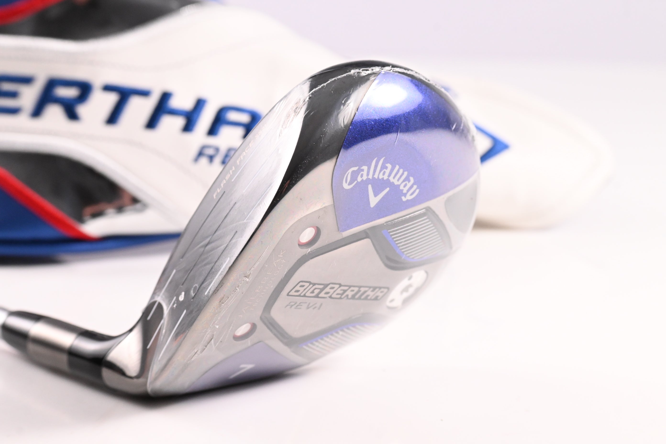 Left Hand Callaway Big Bertha Reva 21 #7 Wood / 24 Degree / Ladies Flex Aldila