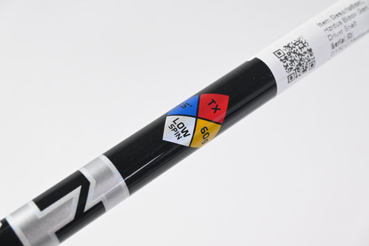 Project X Hzrdus Gen 4 Black 60 Driver Shaft / TX-Flex / Mizuno