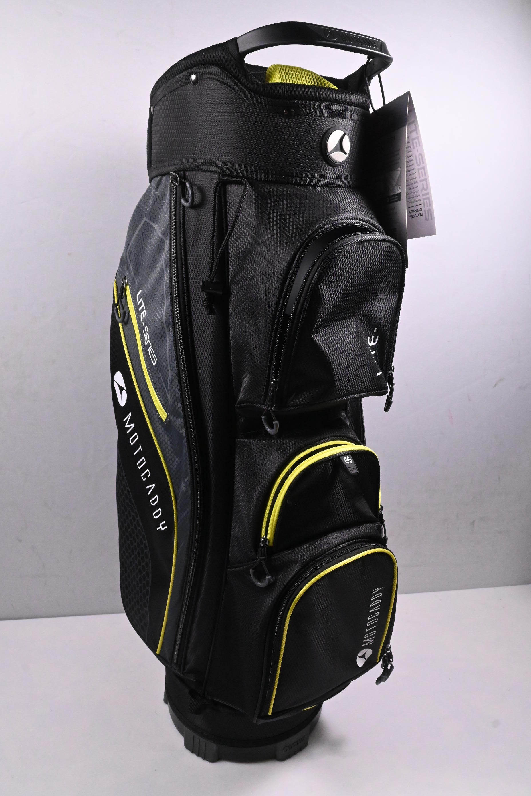 Motocaddy Lite Series Cart Bag / 14-Way Divider / Black