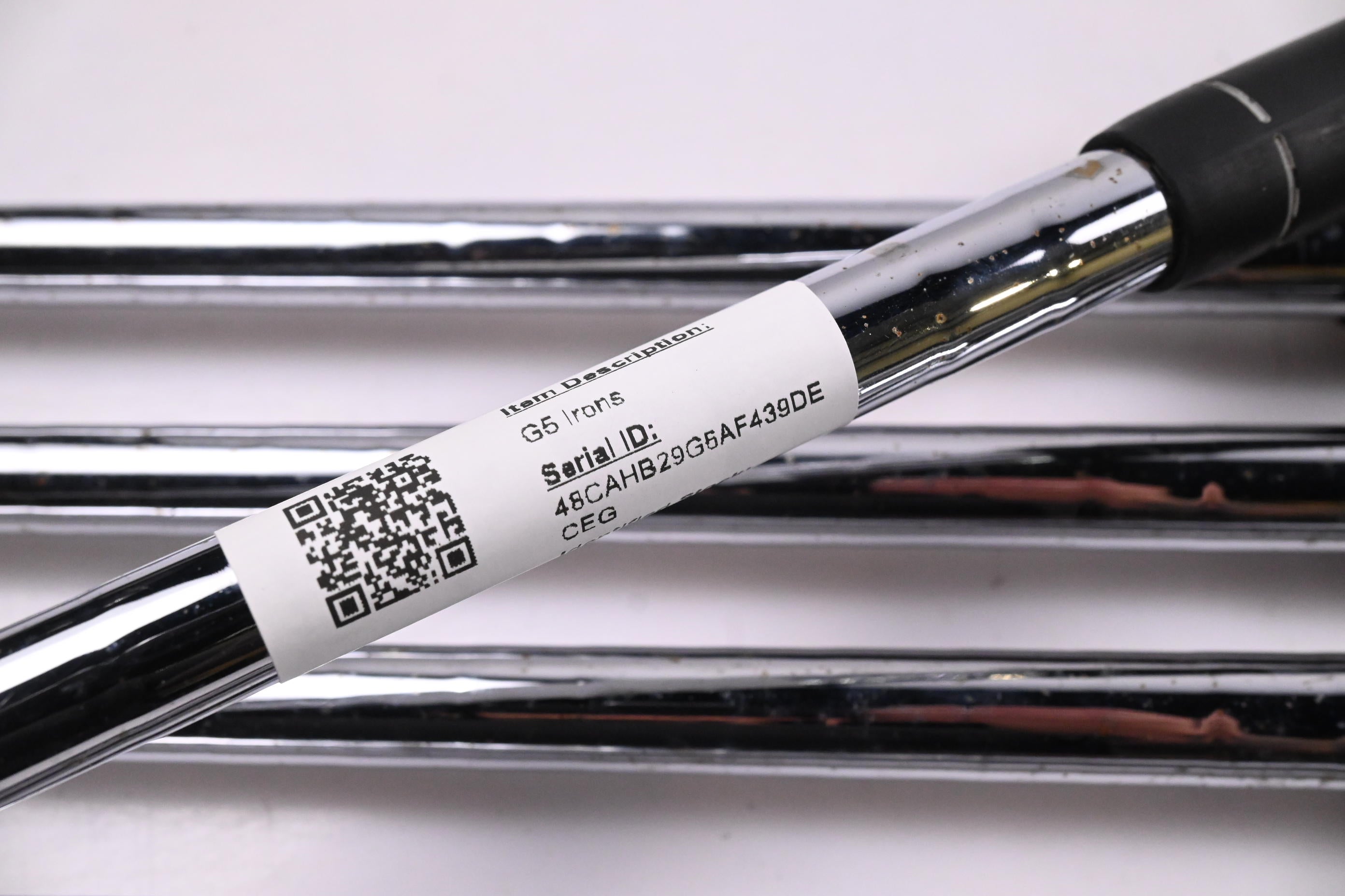 Ping G5 Irons / 5-PW+SW / Red Dot / Regular Flex Ping Shafts