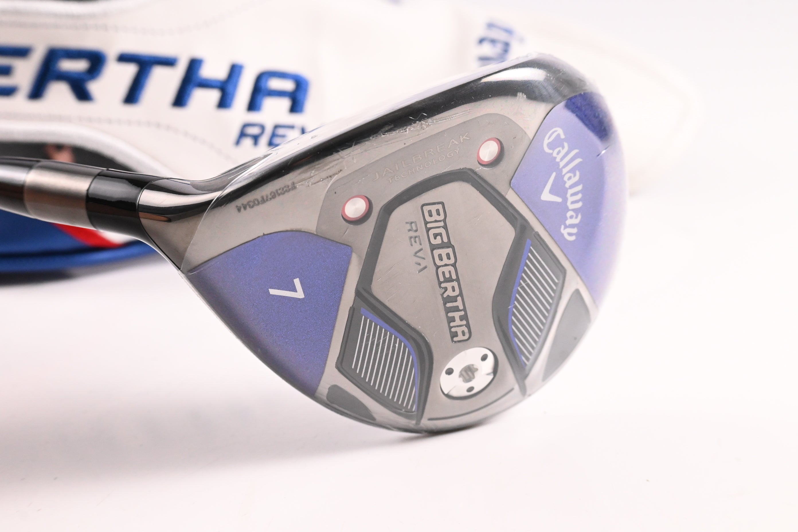 Left Hand Callaway Big Bertha Reva 21 #7 Wood / 24 Degree / Ladies Flex Aldila