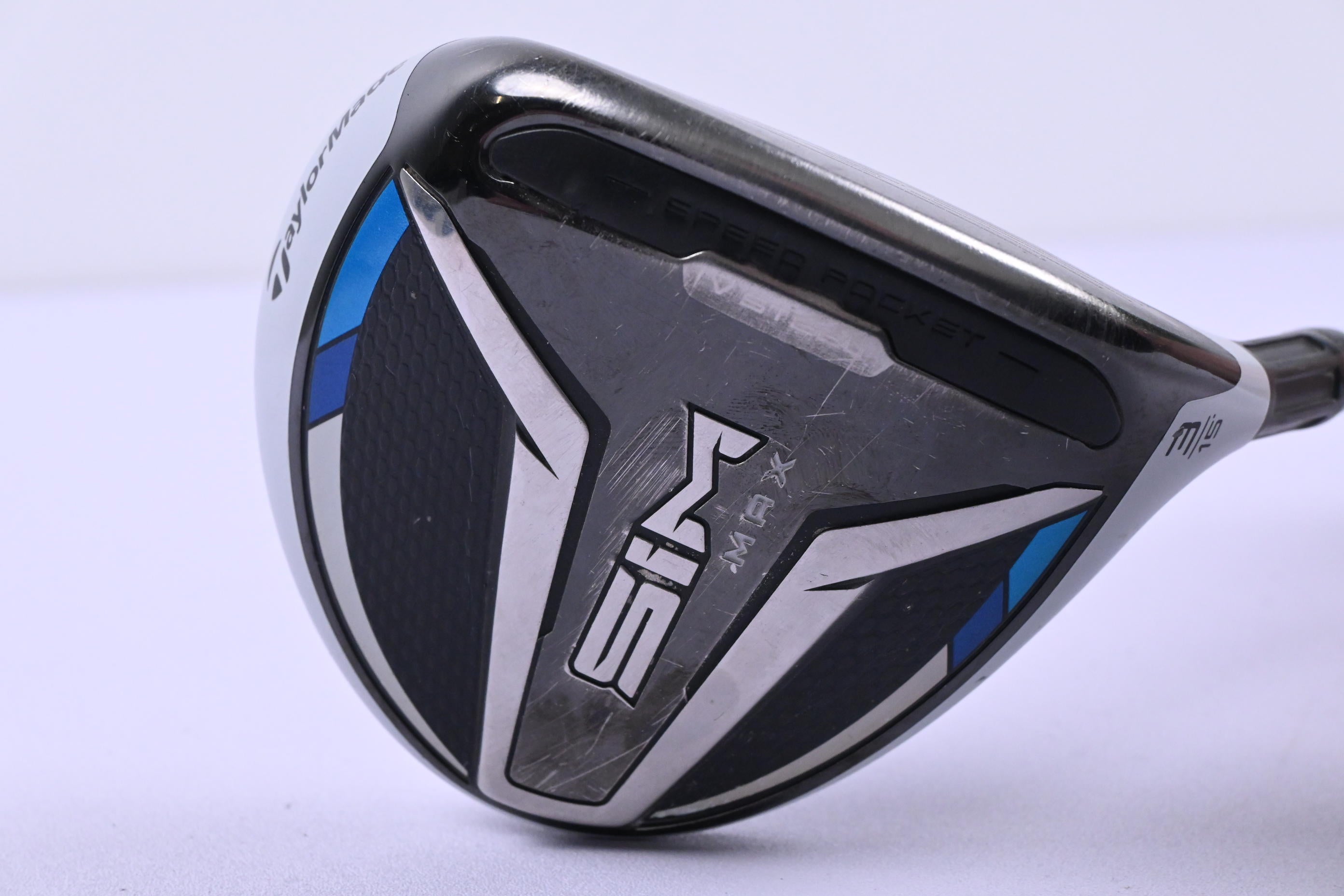Taylormade SIM Max #3 Wood / 15 Degree / X-Flex HZRDUS Smoke Black 60 Shaft
