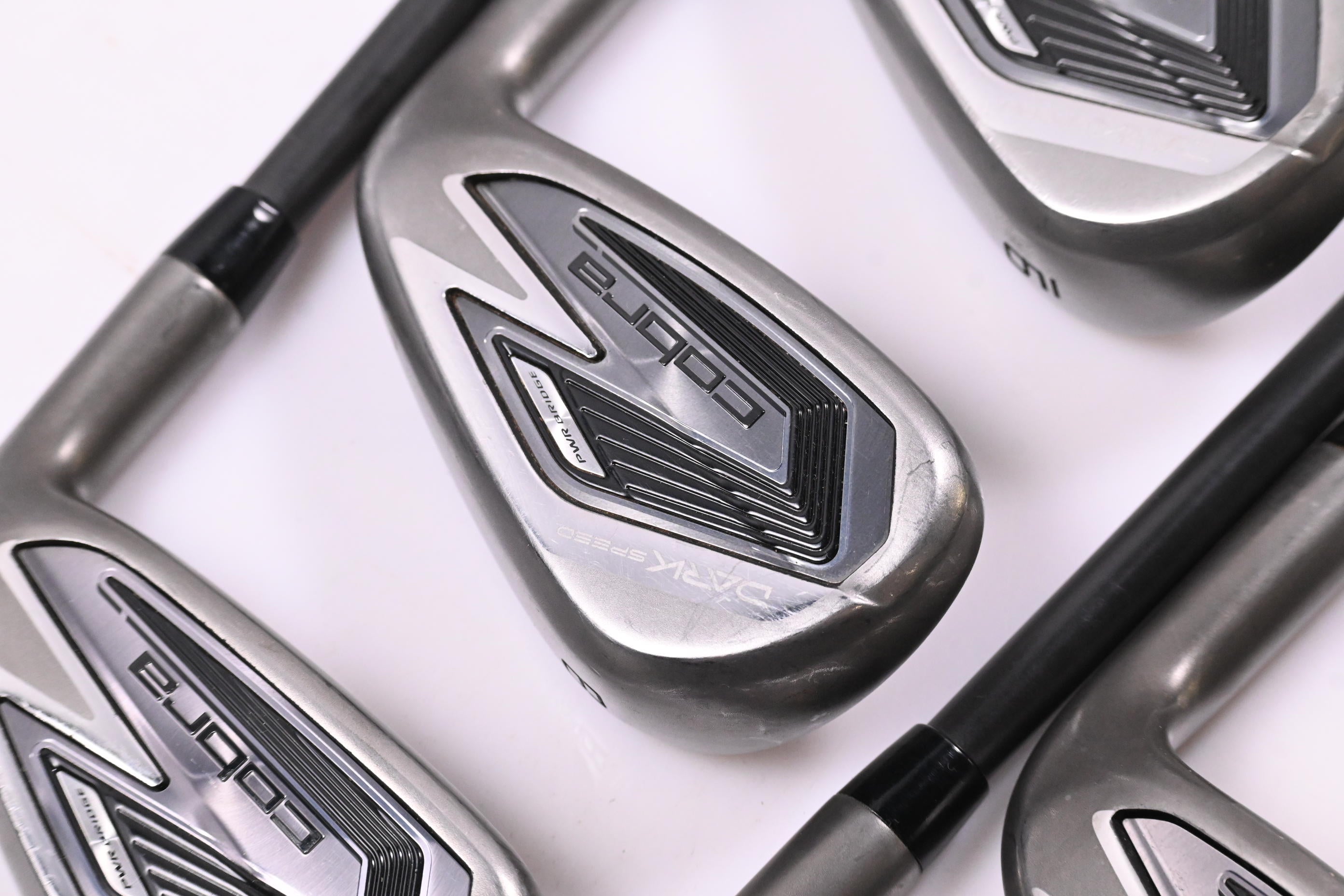 Cobra Darkspeed Irons / 7-PW+GW+SW / Regular Flex Cobra UltraLite 50 Shafts