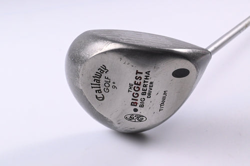 Callaway Biggest Big Bertha Driver / 9 Degree / Firm Flex Callaway Shaft