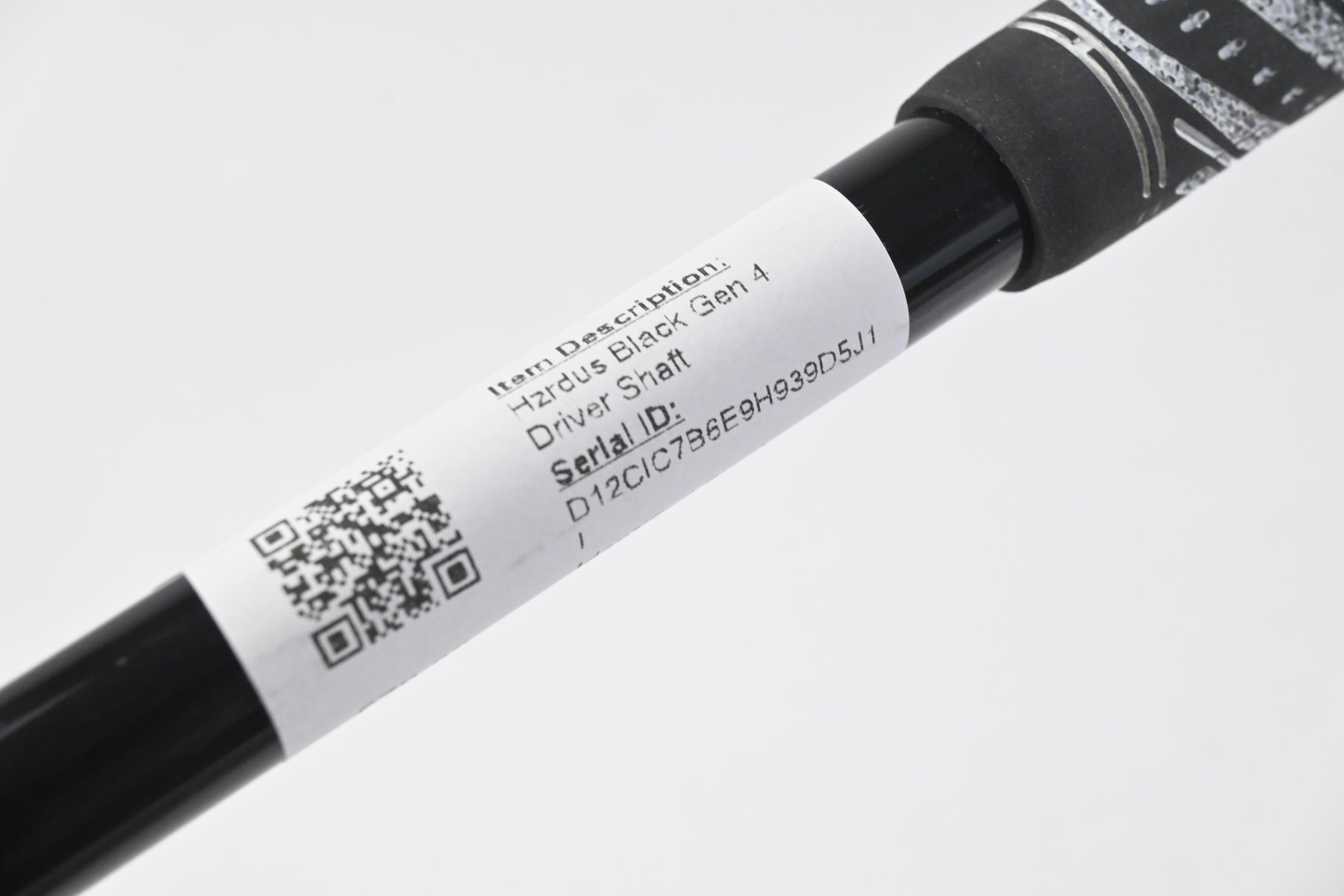 Project X Hzrdus Gen 4 Black 60 Driver Shaft / TX-Flex / Mizuno