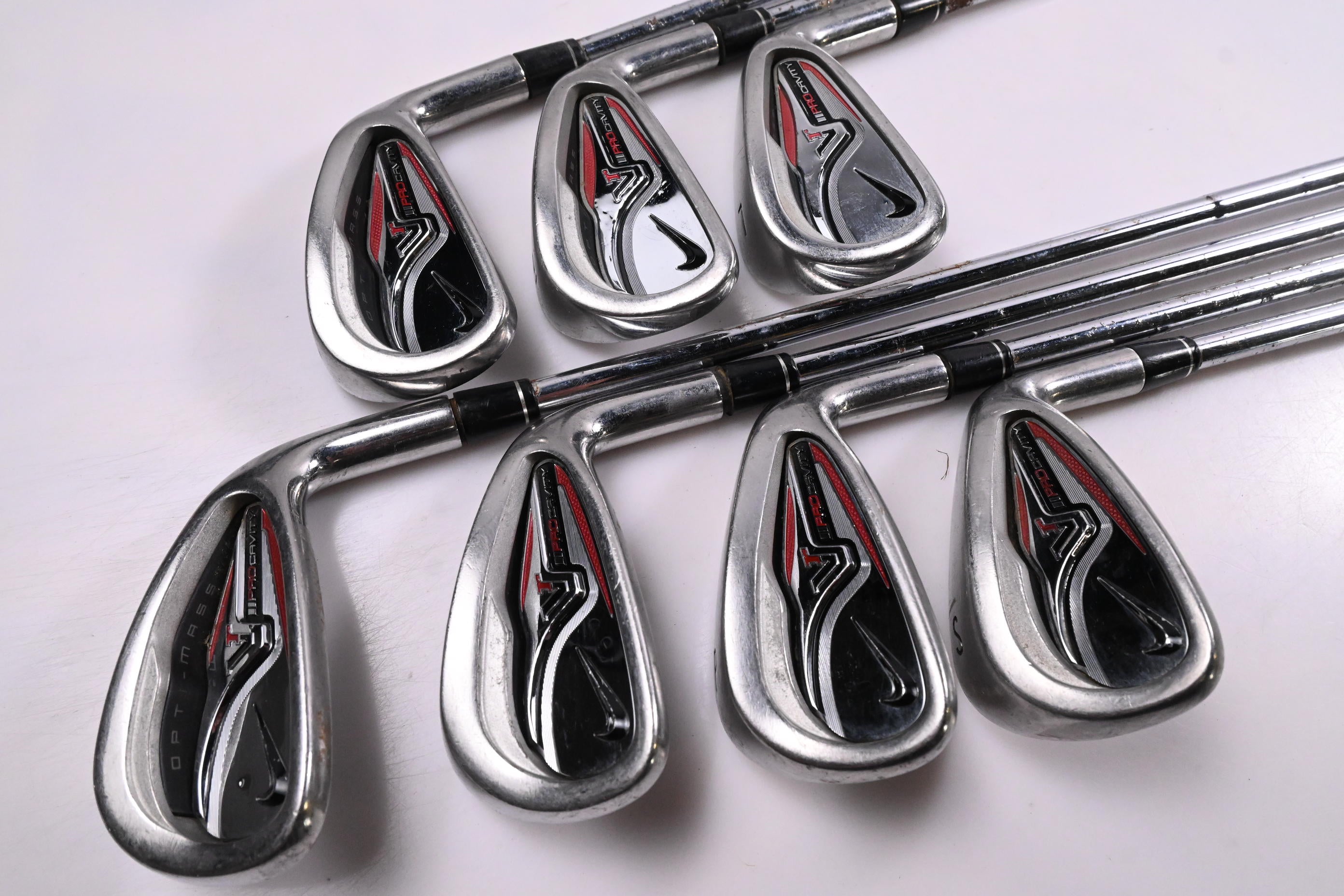 Nike VR Pro Cavity Irons / 5-PW+SW / Regular Flex Dynalite 110 Shafts