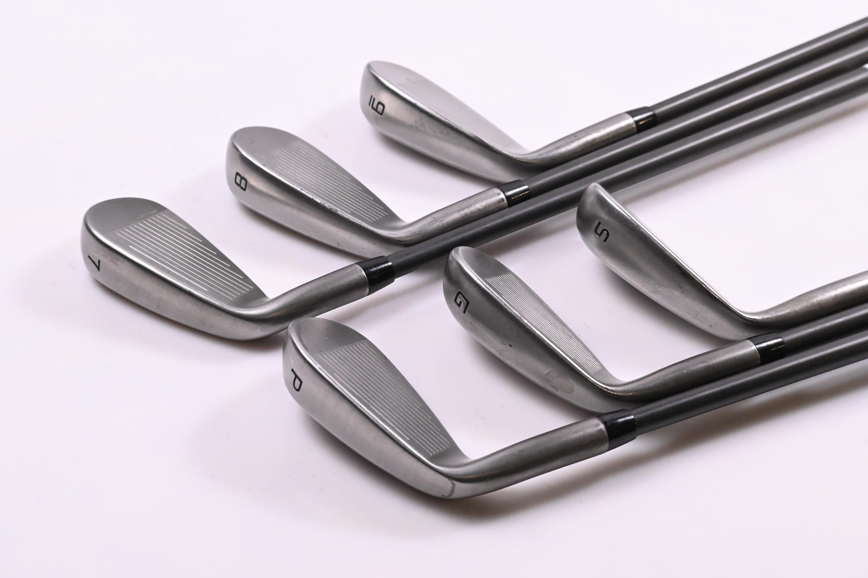 Cobra Darkspeed Irons / 7-PW+GW+SW / Regular Flex Cobra UltraLite 50 Shafts