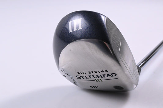 Callaway Steelhead III Driver / 10 Degree / Uniflex Callaway Steel Shaft