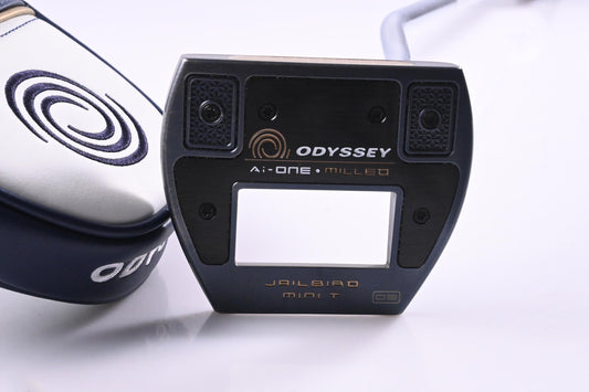 Odyssey Ai-One Milled Jailbird Mini T DB Putter / 34 Inch
