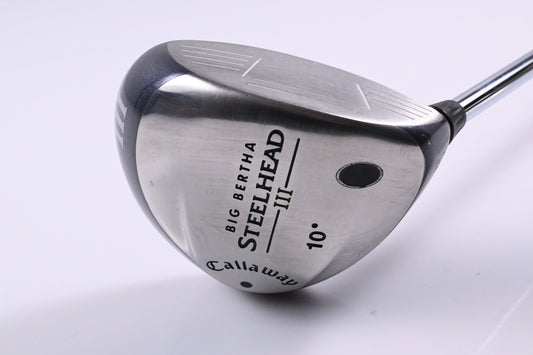 Callaway Steelhead III Driver / 10 Degree / Uniflex Callaway Steel Shaft