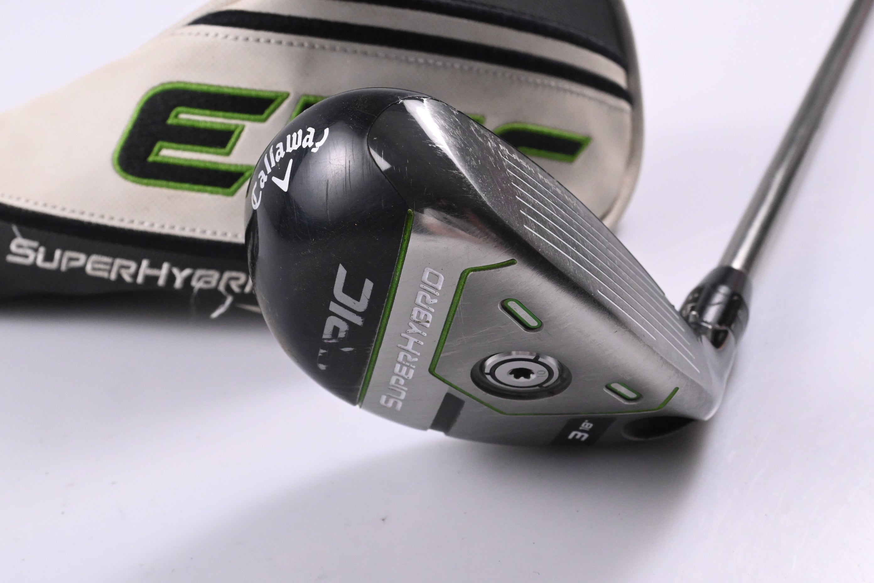 Callaway Epic Super #3 Hybrid / 18 Degree / Stiff Flex UST Mamiya Recoil 680 F4