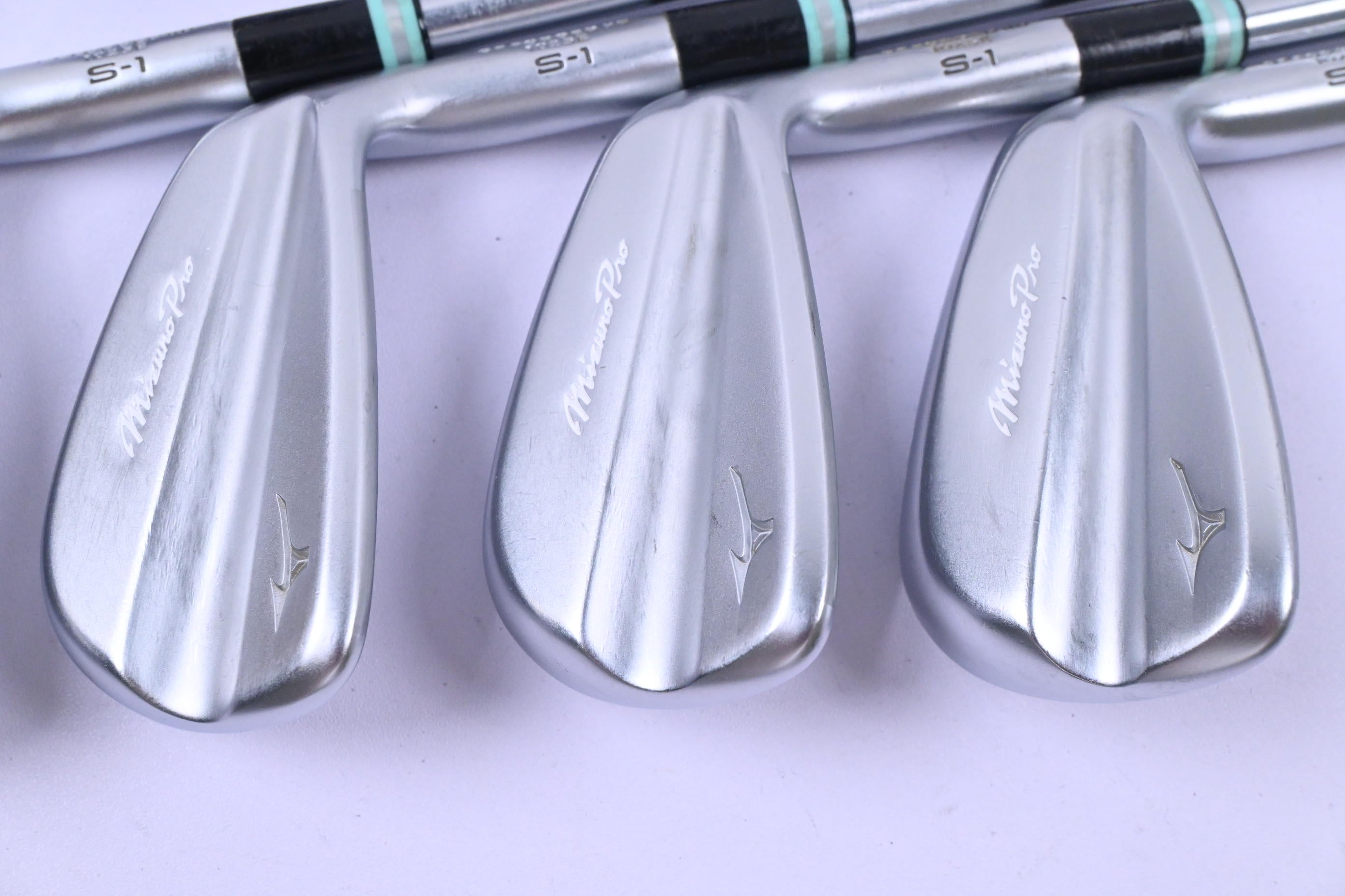 Mizuno Pro S-1/Pro S-3 Combo Irons / 4-PW / Stiff Flex Project X IO 110 Shafts